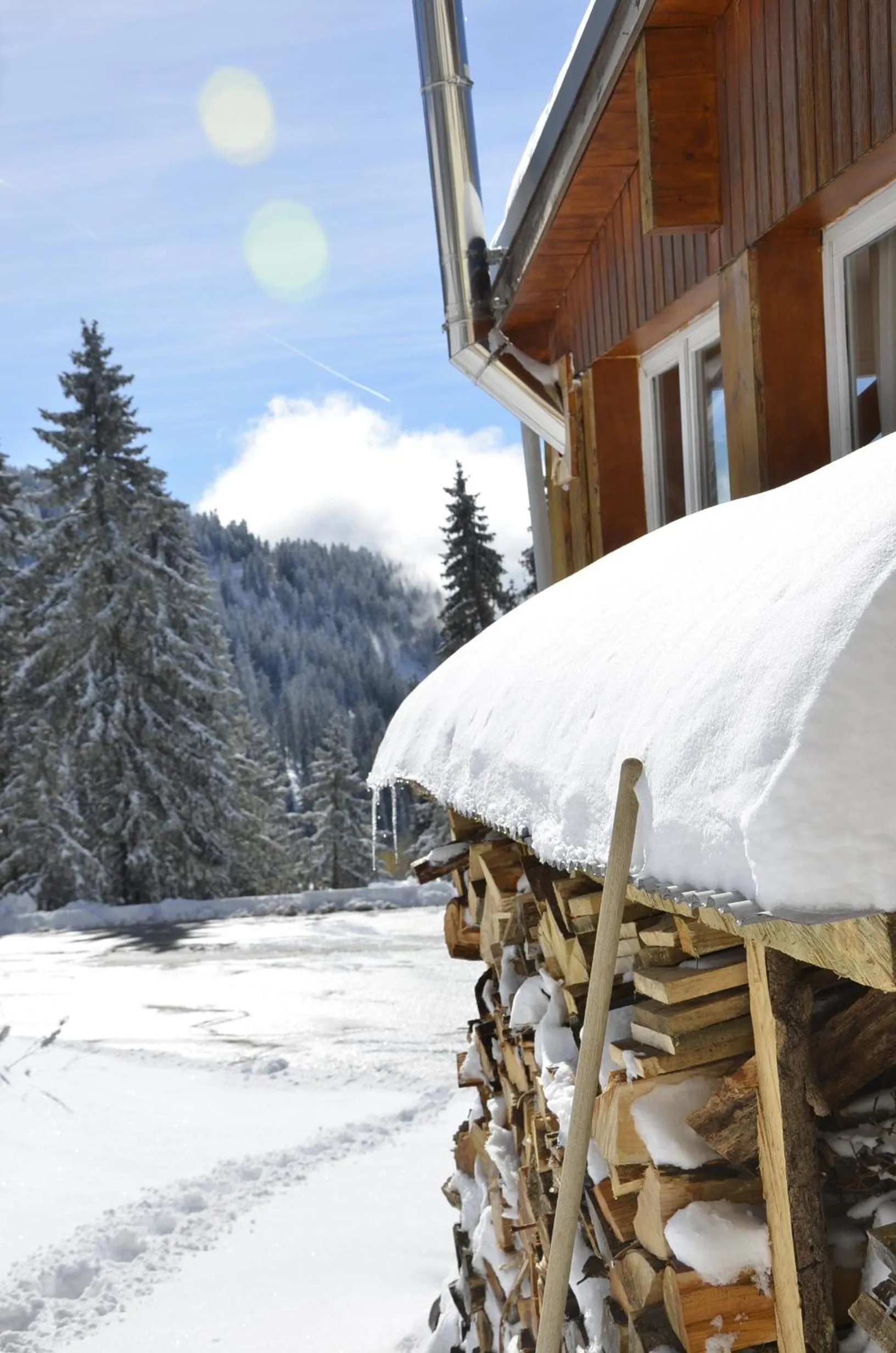 Natural landscape in Auberge Restaurant du Virage