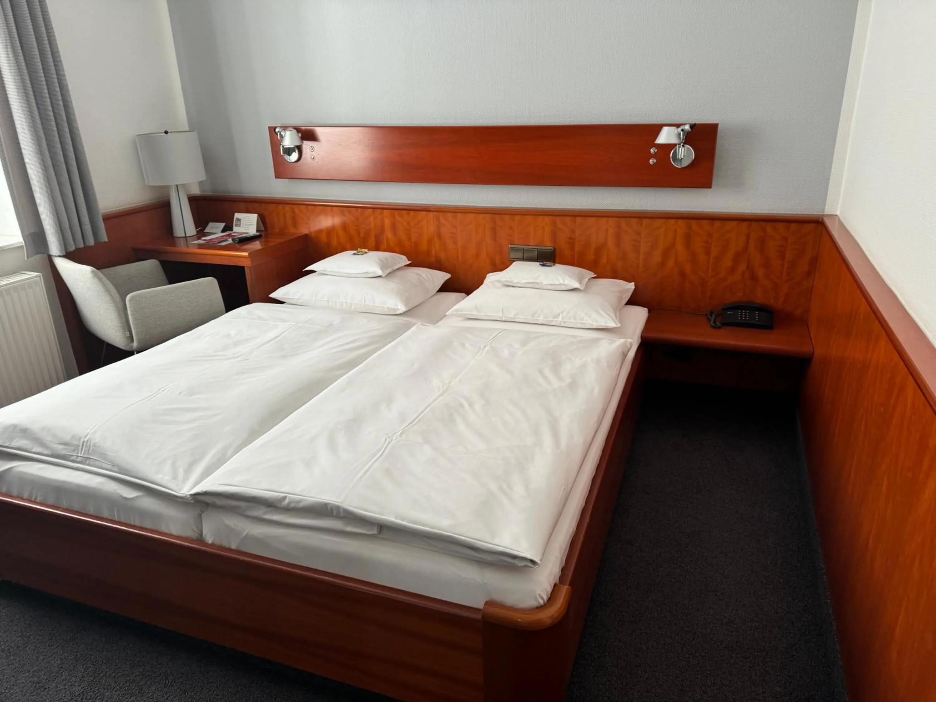Bed in Historik Hotel Garni Christinenhof