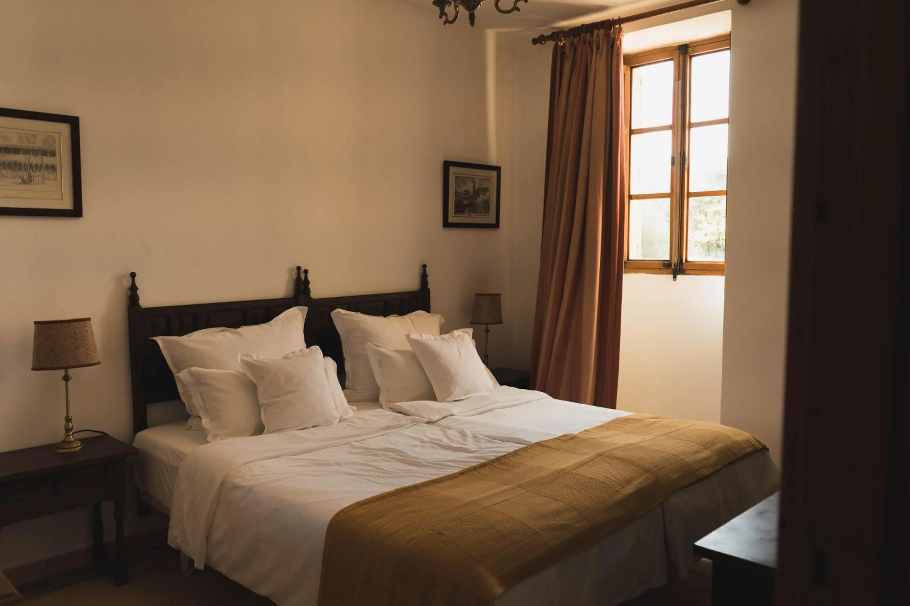 Bed in Finca Can Estades