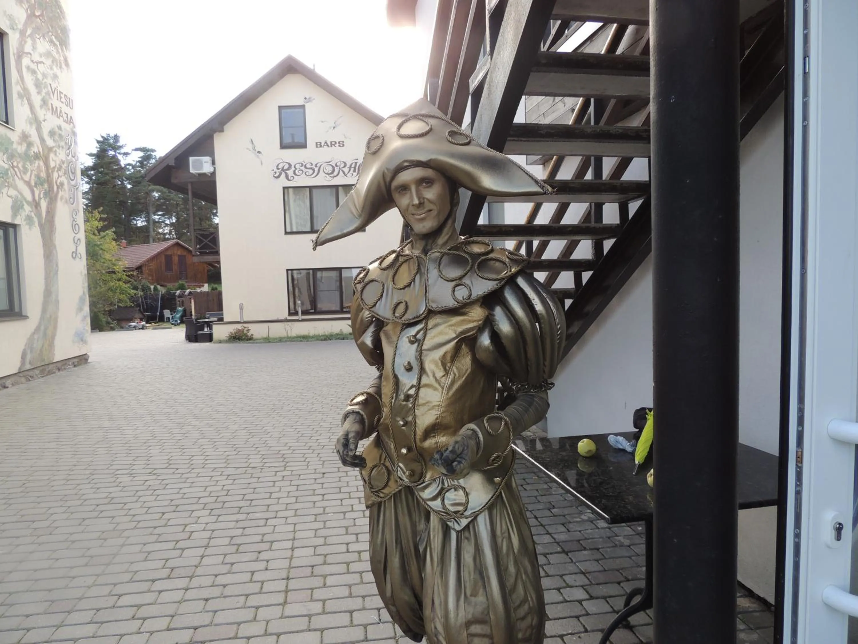 Decorative detail in Villa Anna