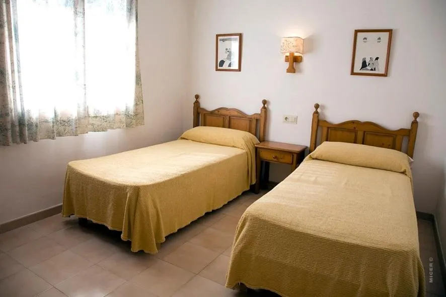 Bed in Apartamentos Leo