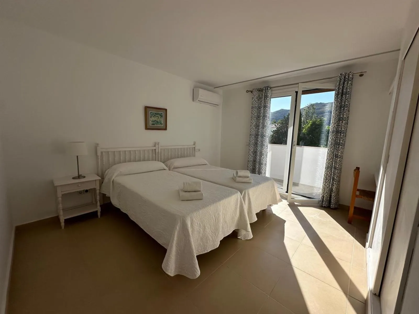 Bed in Apartamentos Leo