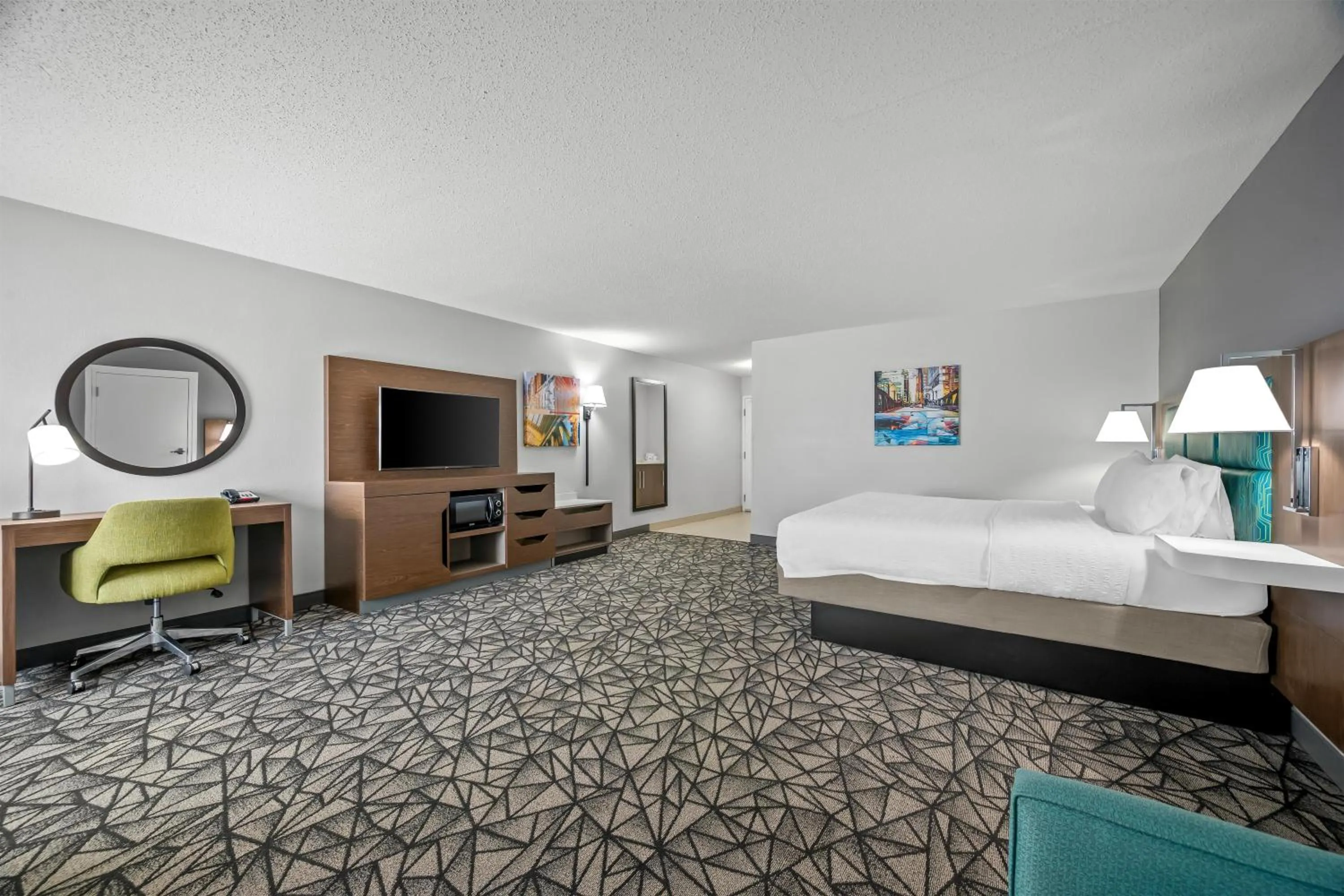 Bed in Hampton Inn Bloomington West