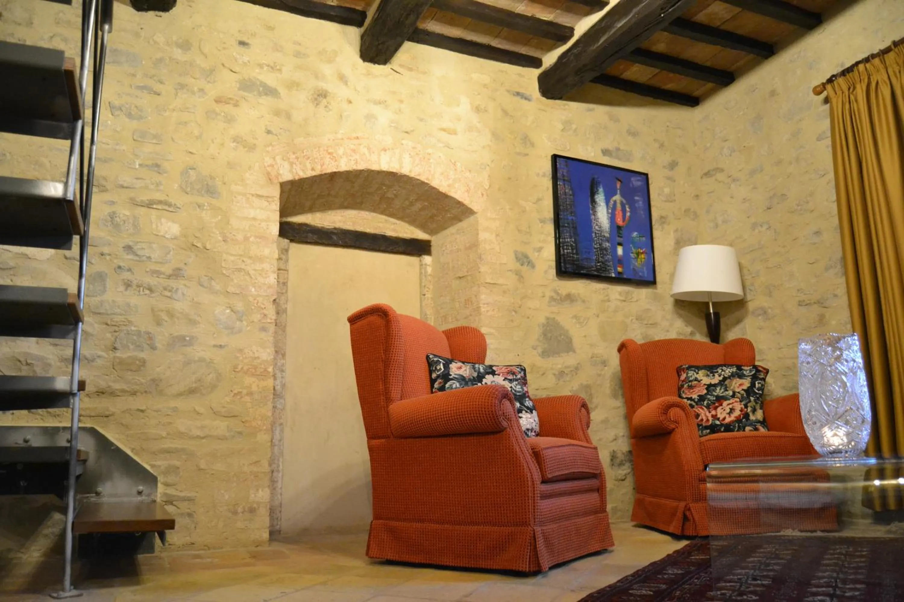 Living room in GH Borgo Pulciano Agriturismo