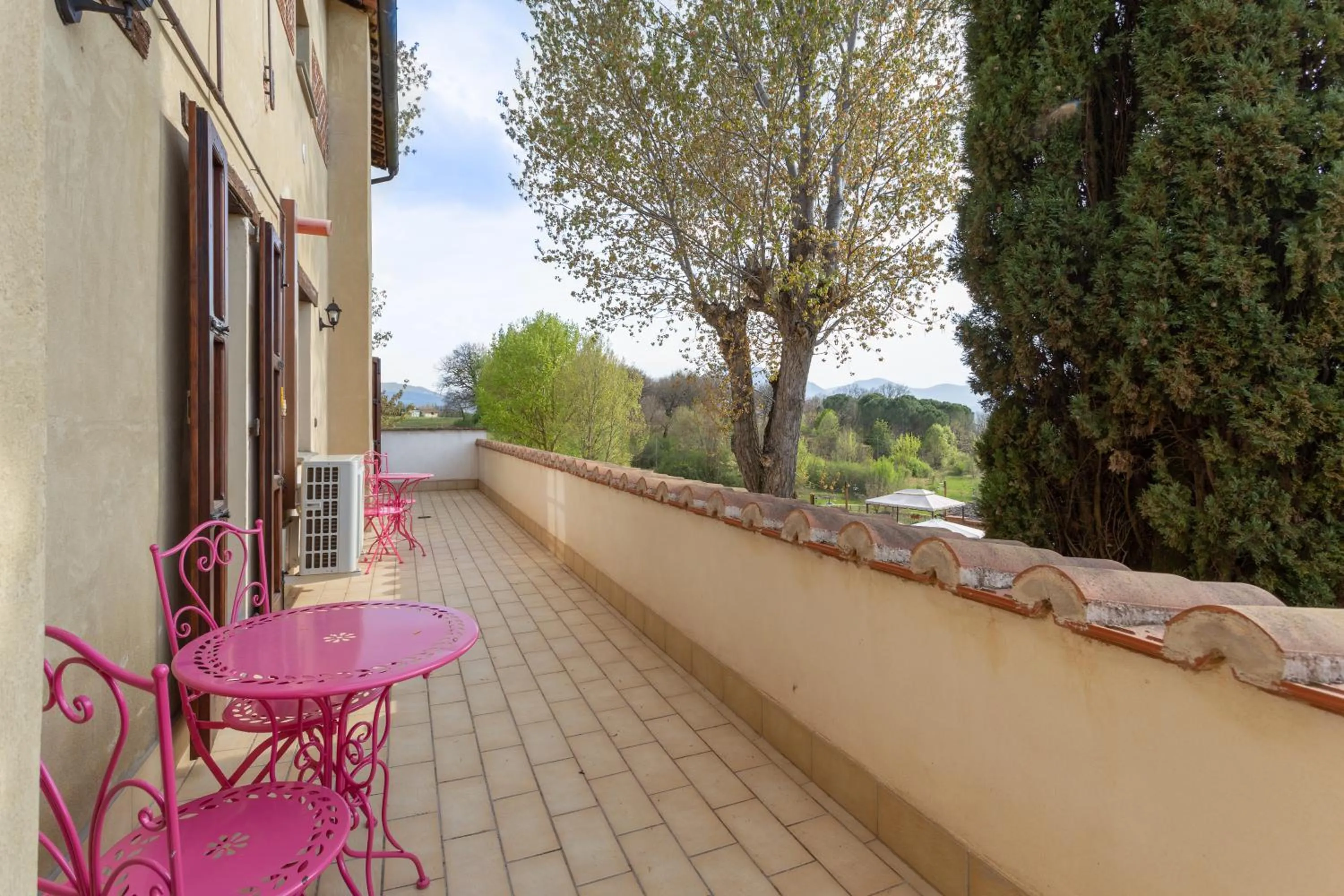 Balcony/Terrace in GH Borgo Pulciano Agriturismo