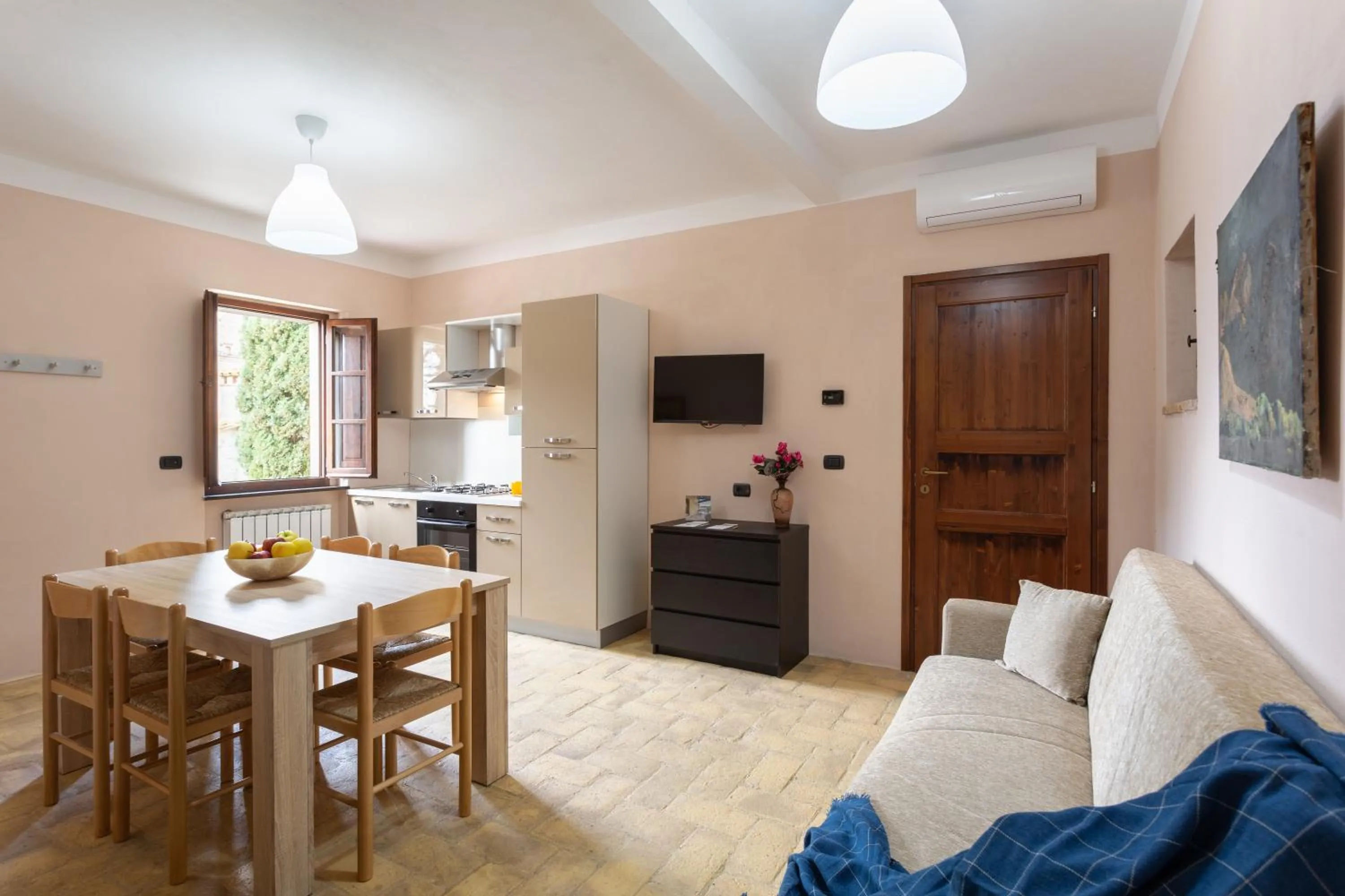 Living room in GH Borgo Pulciano Agriturismo