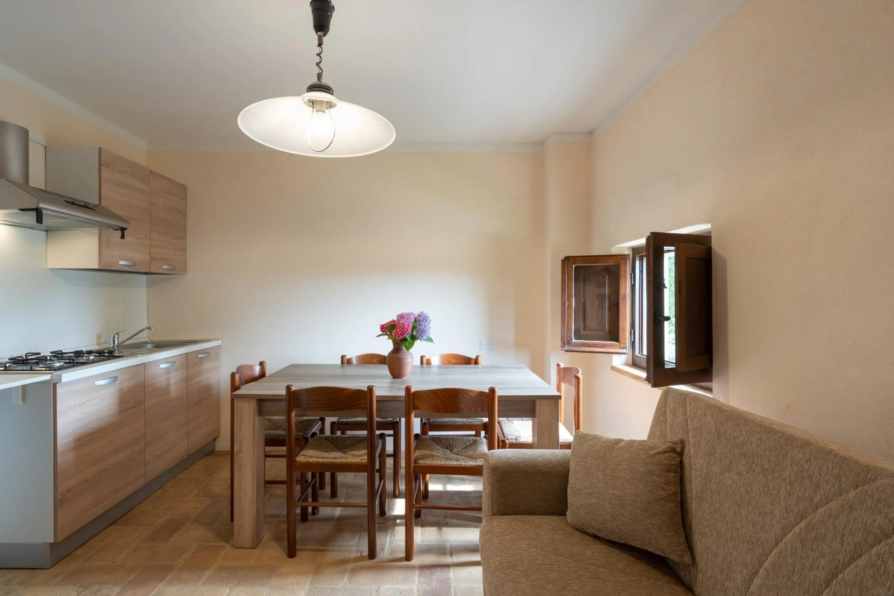 Living room in GH Borgo Pulciano Agriturismo