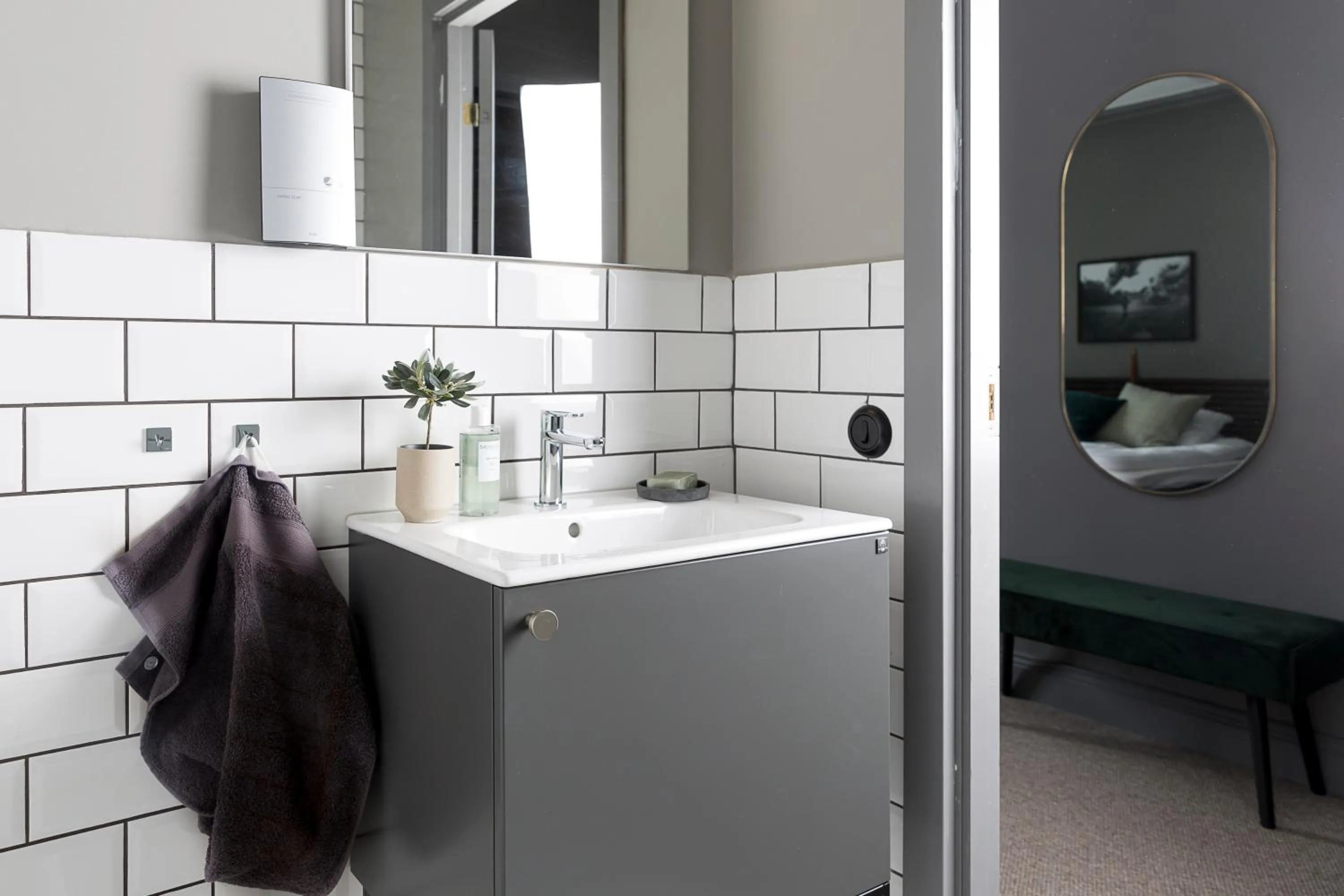 Bathroom in Tyringe Kurhotell