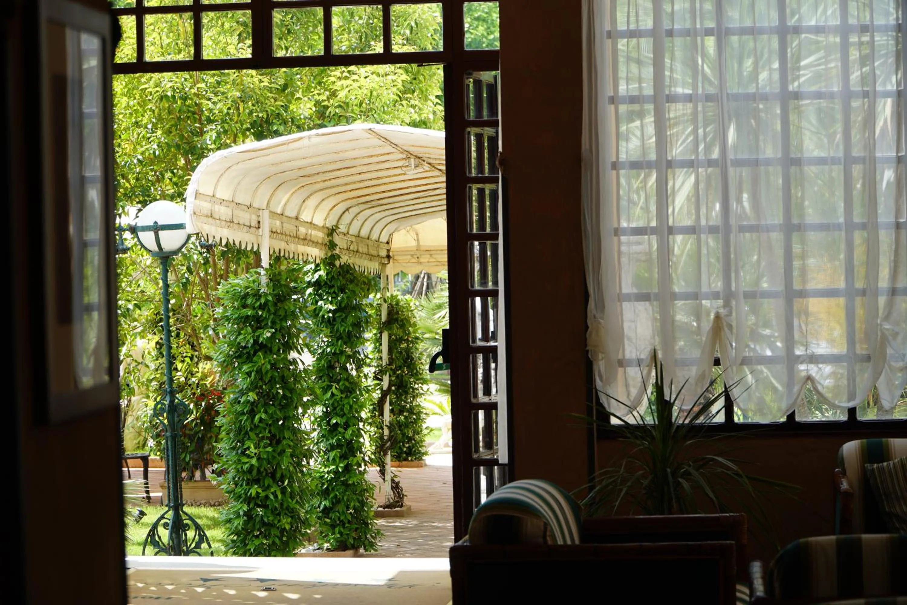 Patio in Hotel President