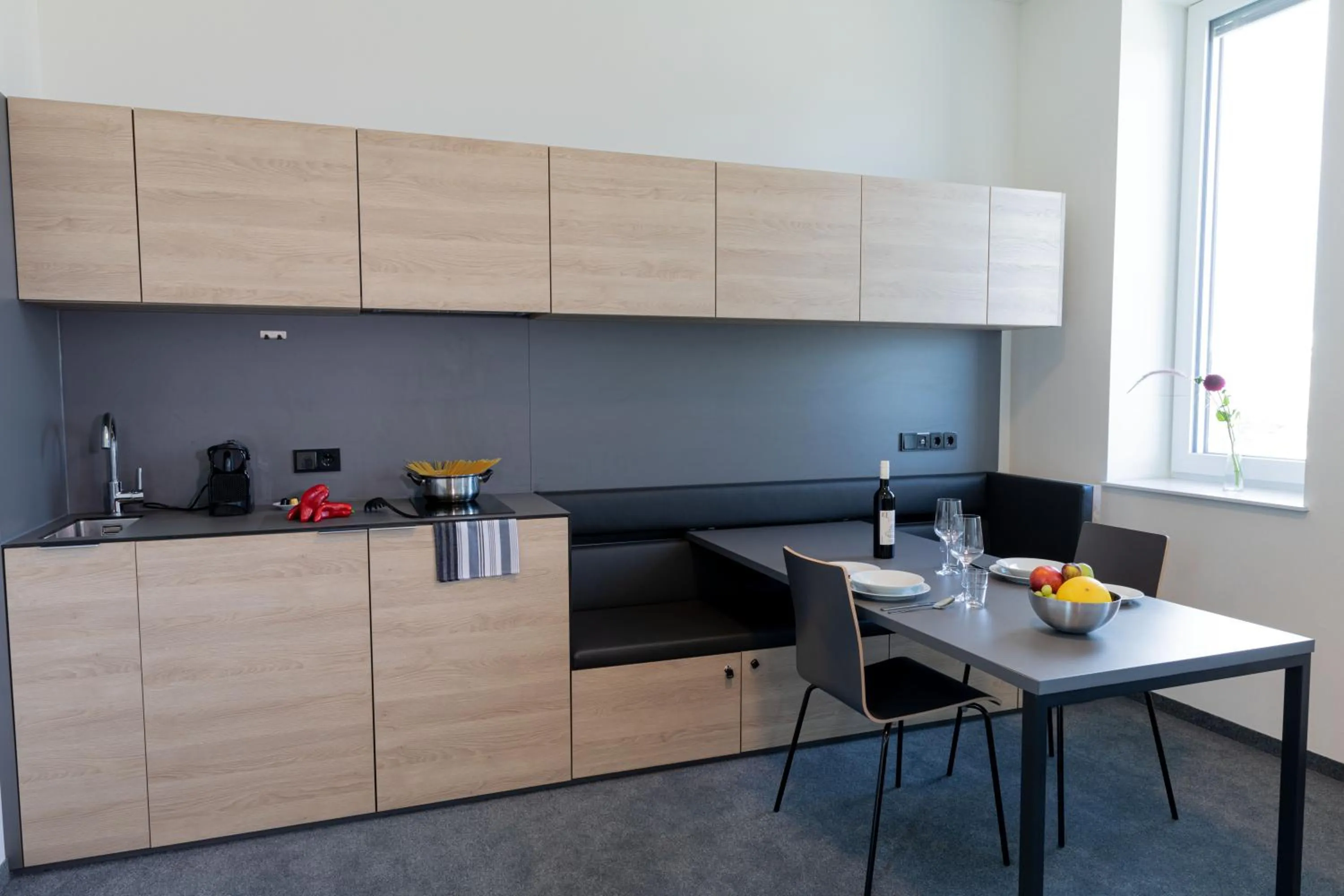 Coffee/tea facilities in TT-ROOMS - kontaktlos mit Self Check-in I FREE PARKING