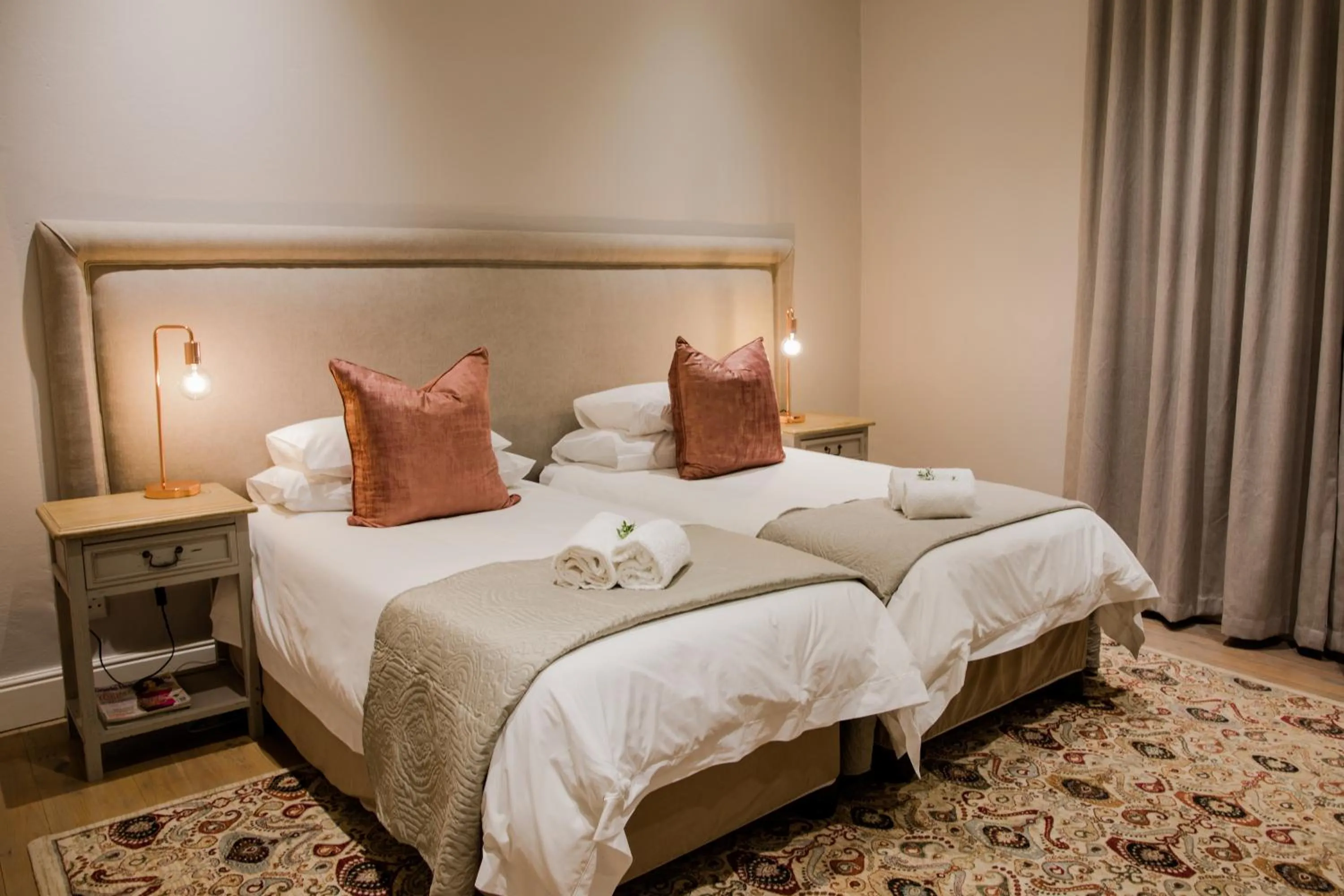 Bed in Elianthe Guesthouse