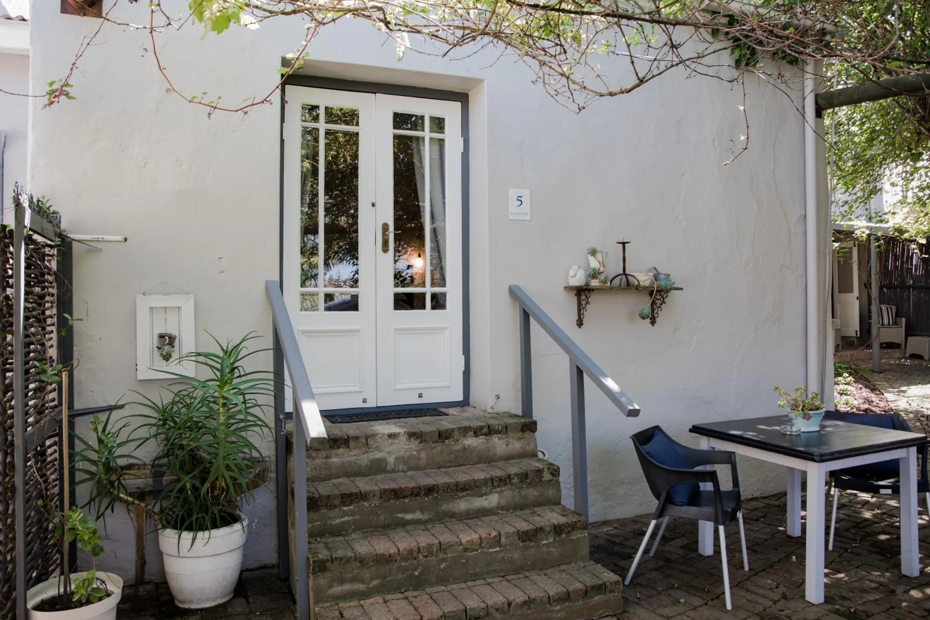 Patio in Elianthe Guesthouse