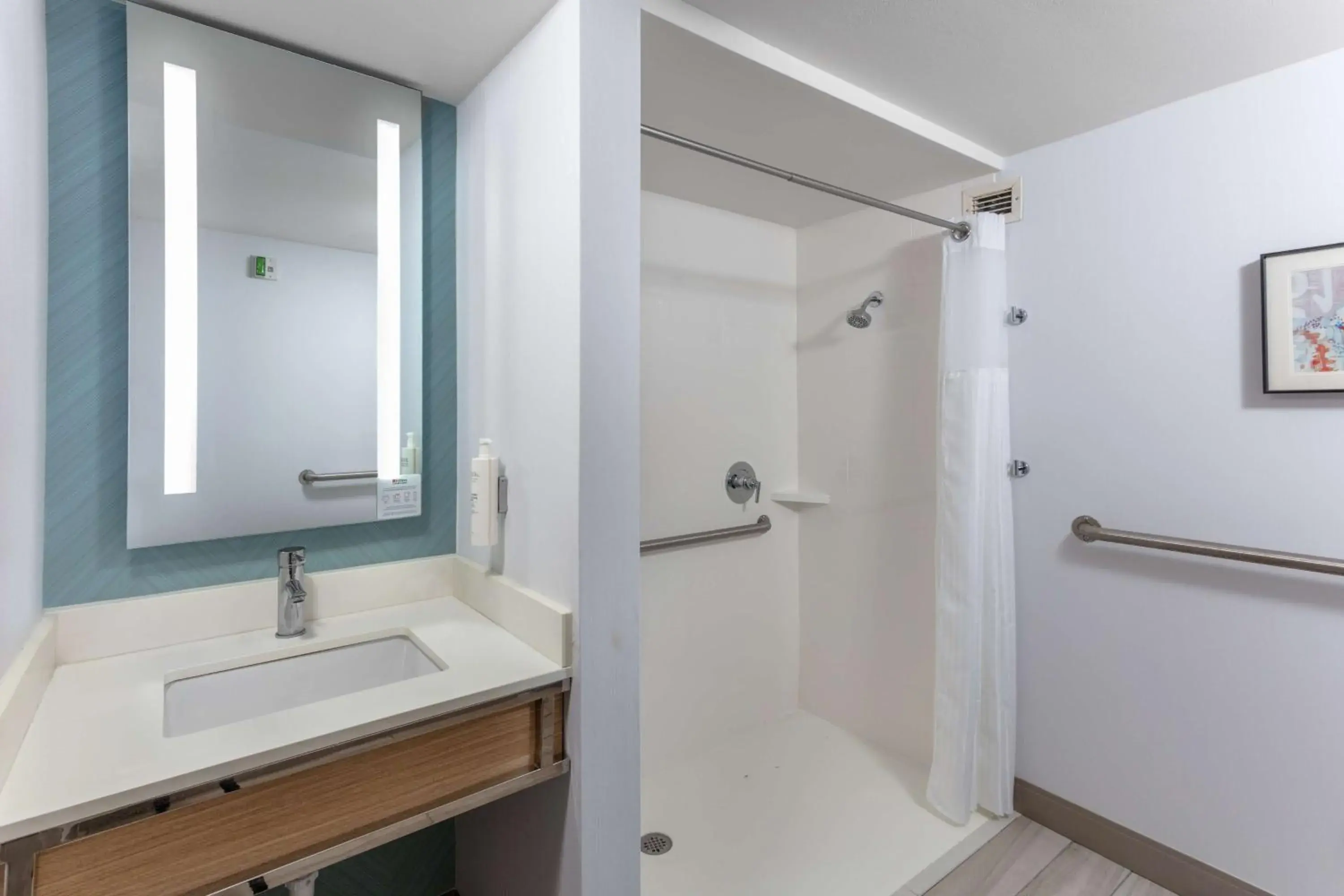 Bathroom in Hilton Garden Inn Columbus Bathroom in Hilton Garden Inn Columbus