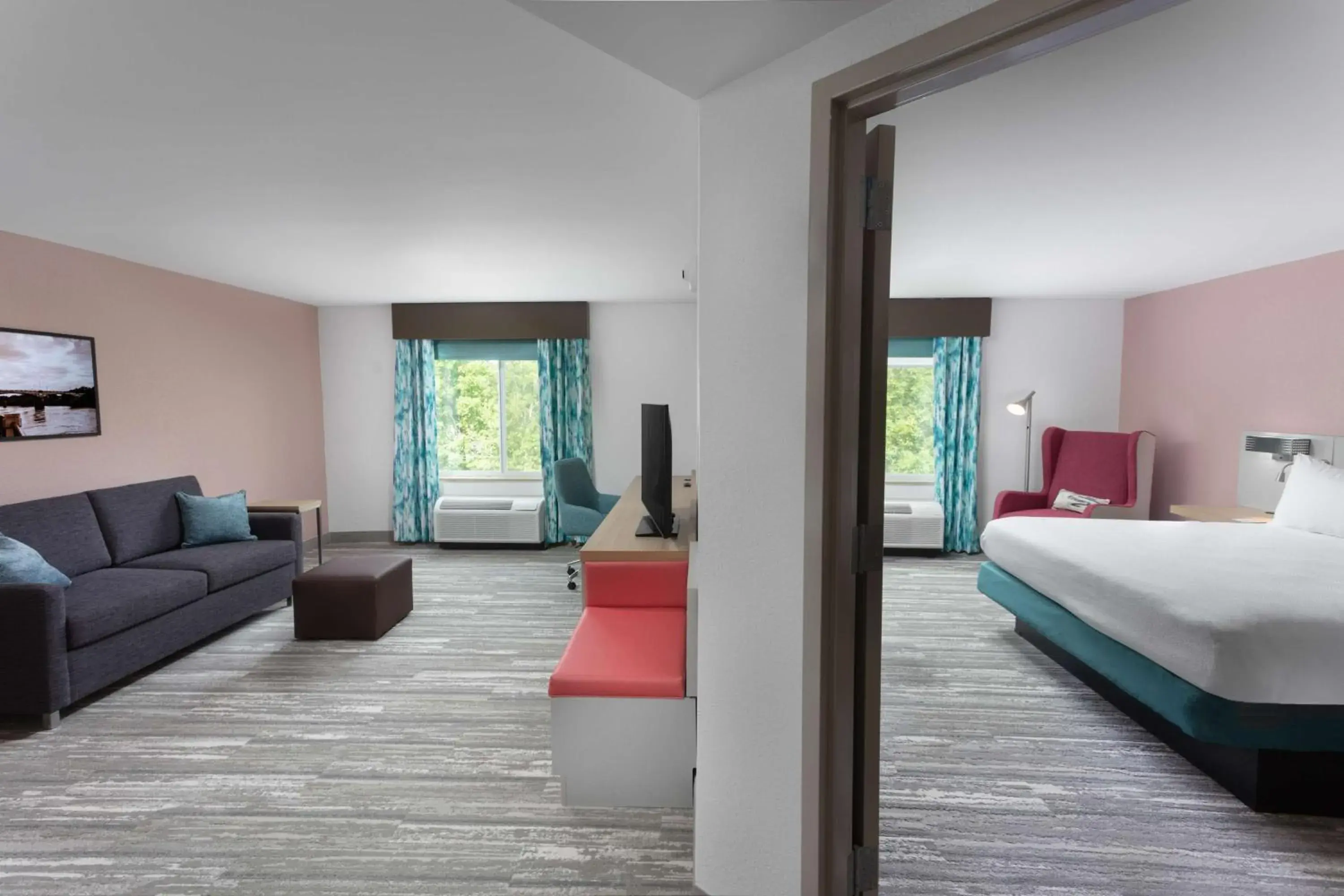 Junior King Suite with Sofa Bed in Hilton Garden Inn Columbus Junior King Suite with Sofa Bed in Hilton Garden Inn Columbus