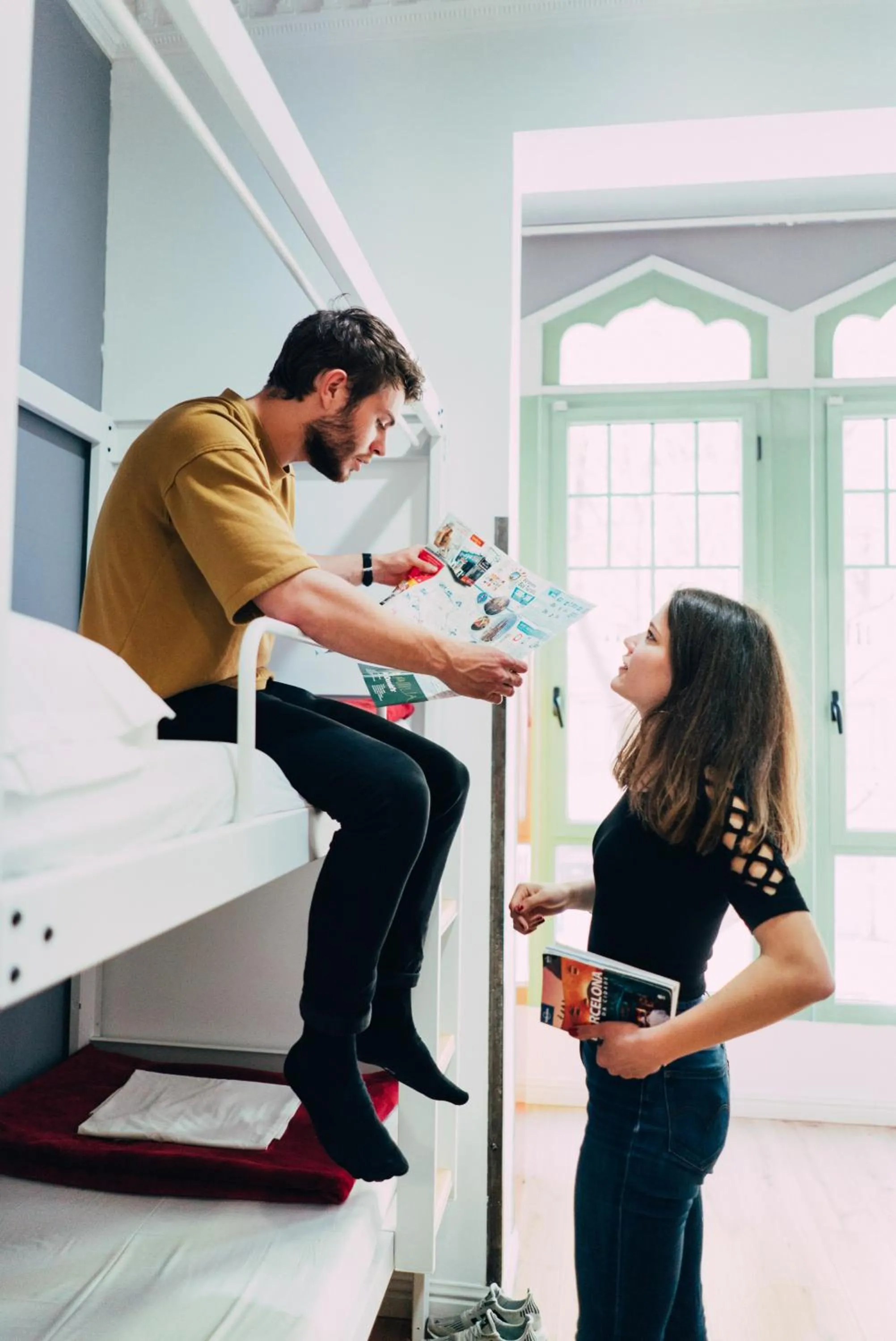 Bed in Black Swan Hostel