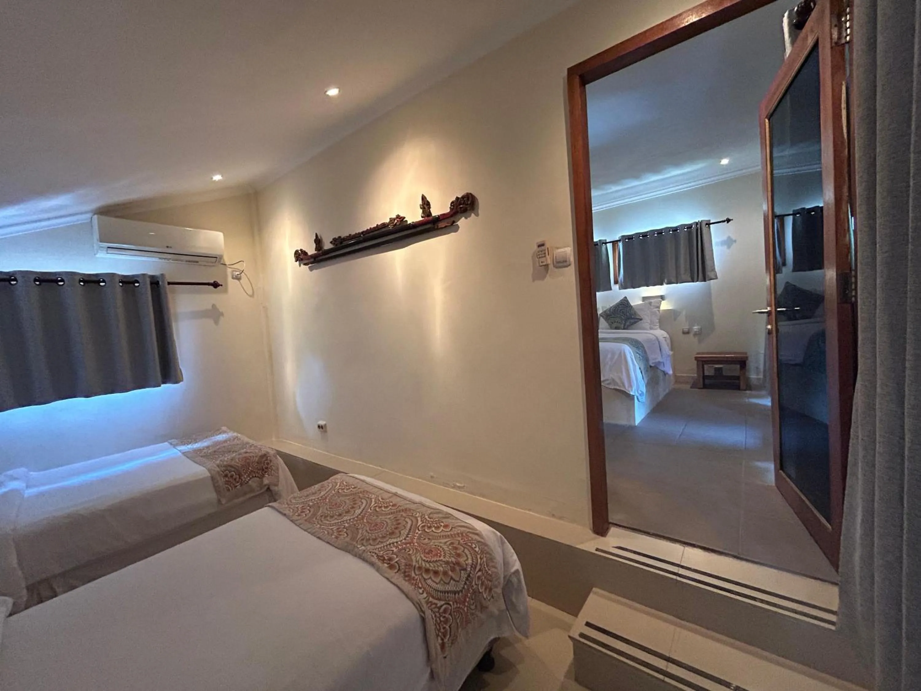 Bed in Scallywags Beach Club