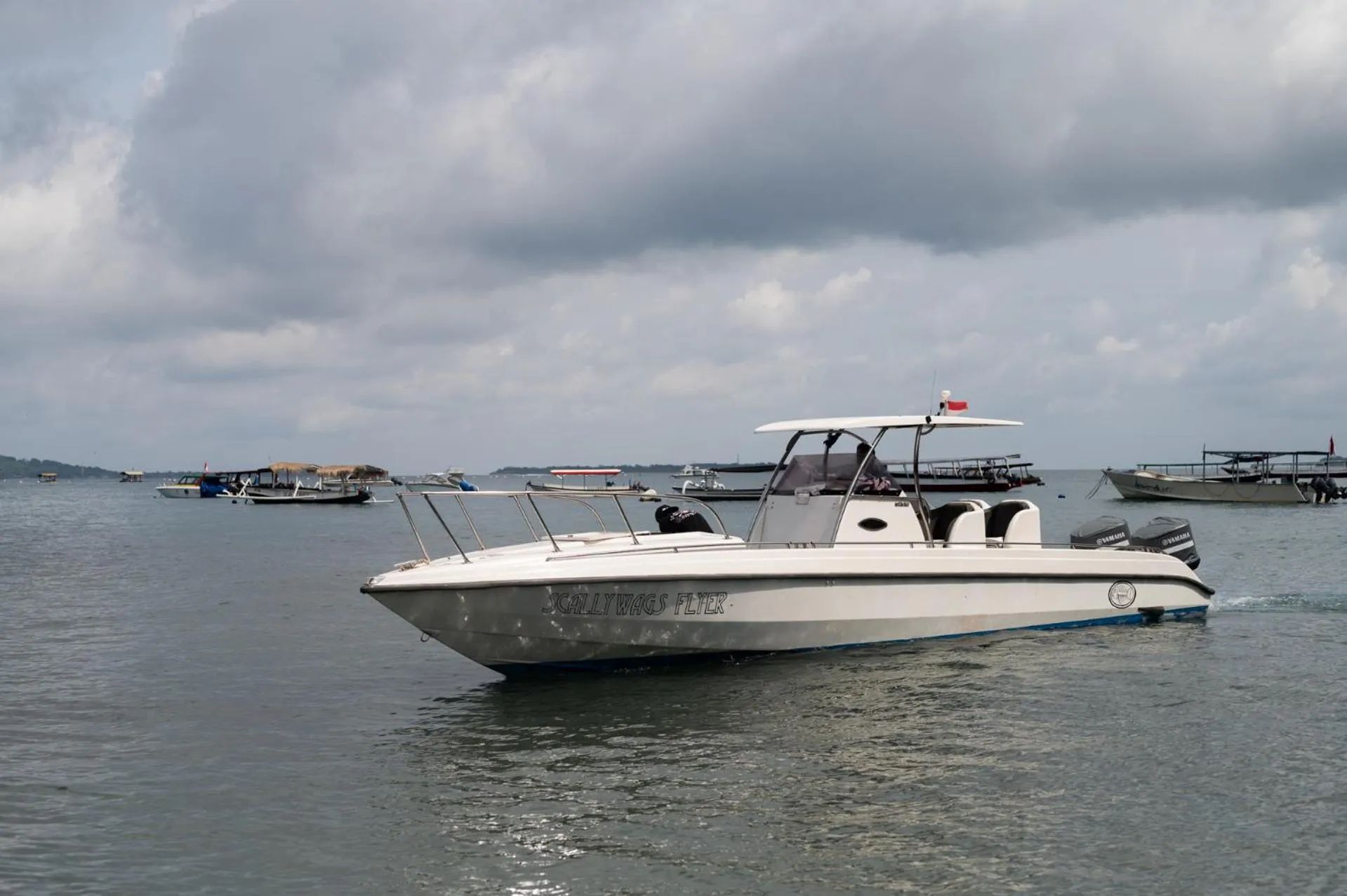 Natural landscape in Scallywags Beach Club