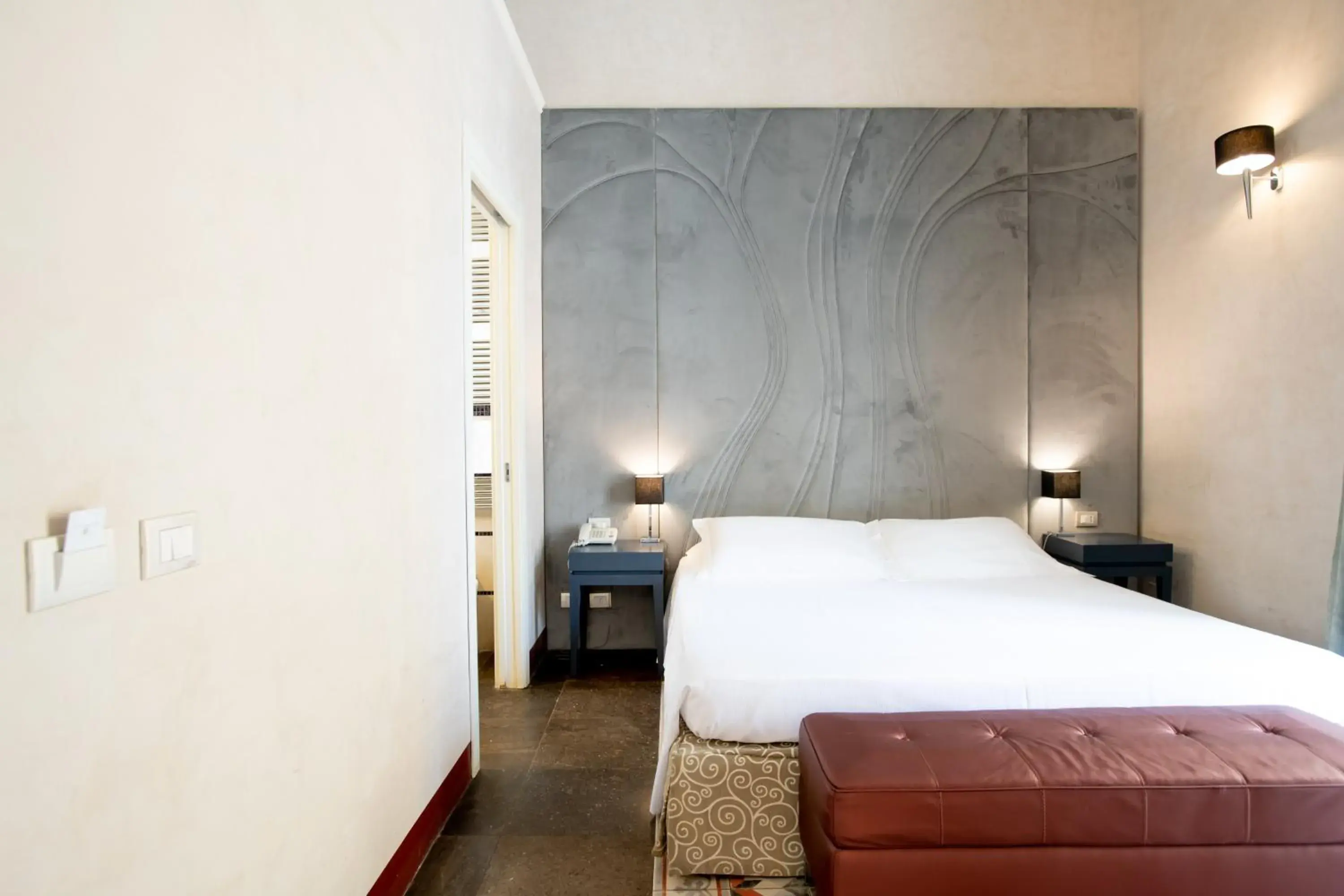 Bed in De Stefano Palace Luxury Hotel Bed in De Stefano Palace Luxury Hotel