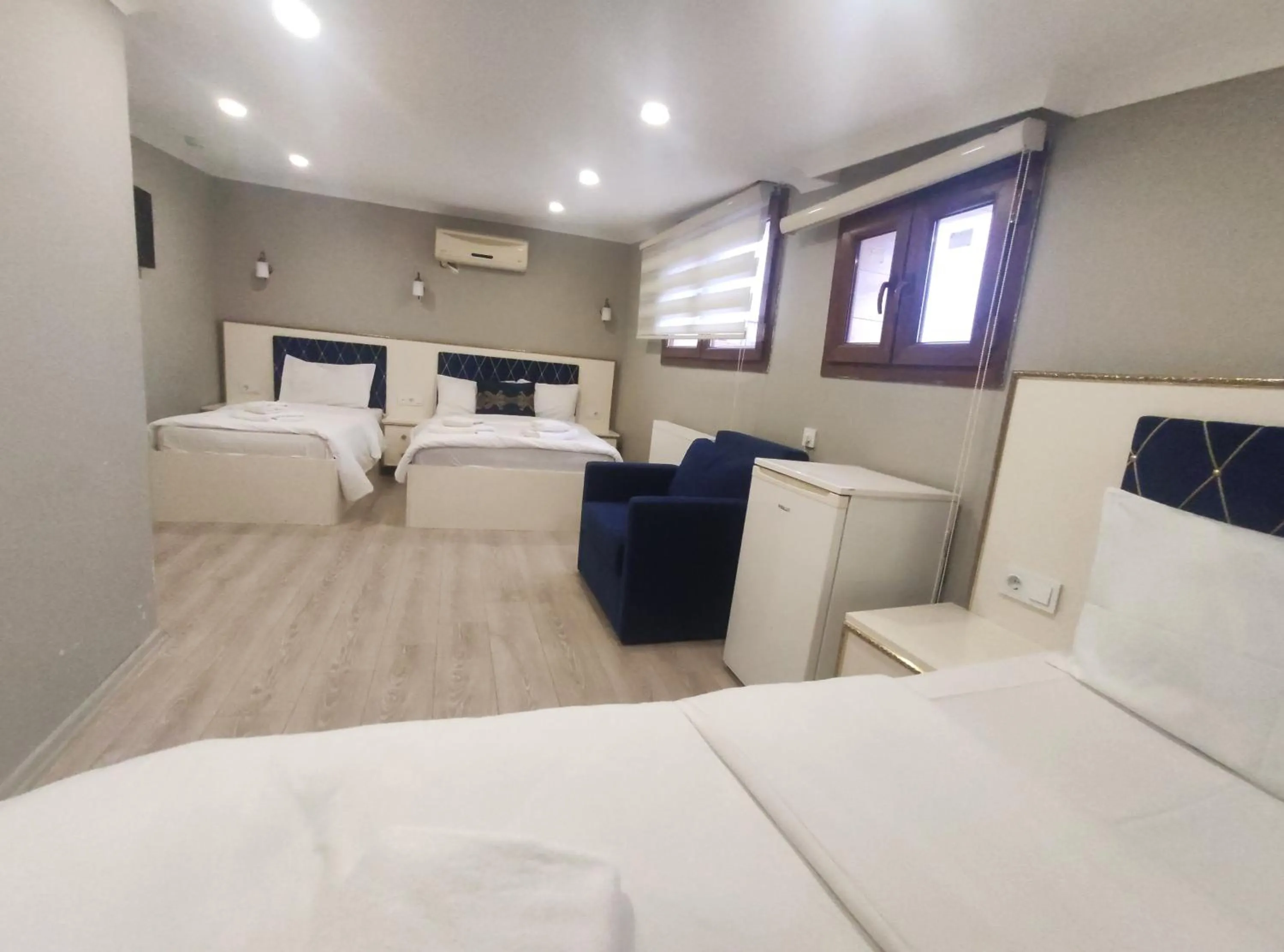 Bed in Family Istanbul Hotel