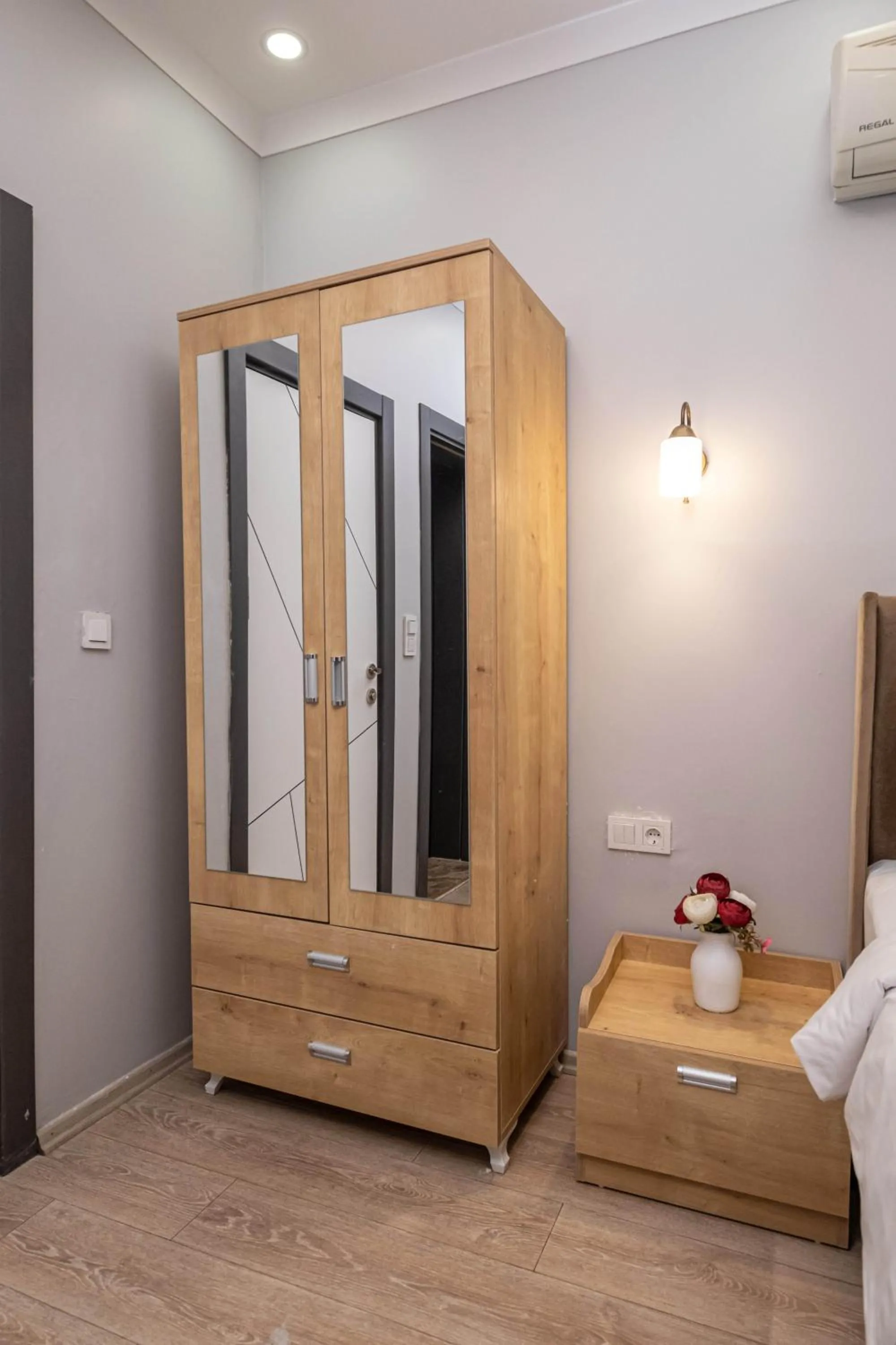 Bed in Family Istanbul Hotel