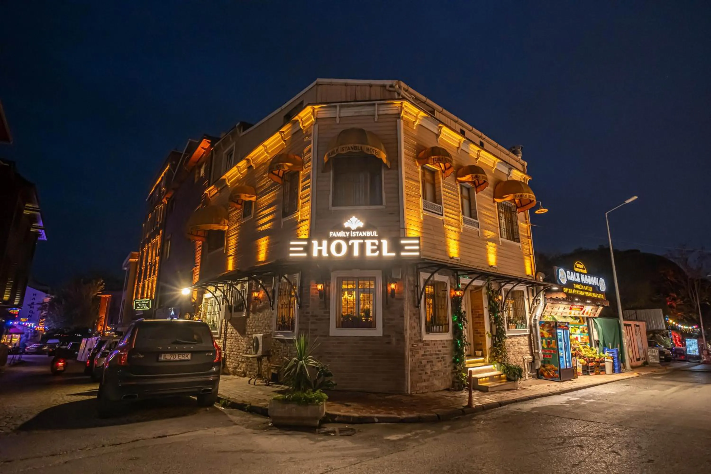 Property building in Family Istanbul Hotel