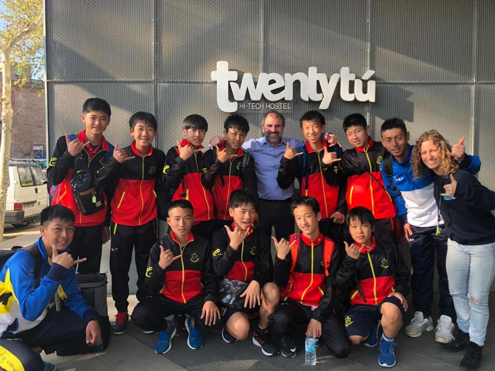 Lobby or reception in Twentytu Hostel Barcelona