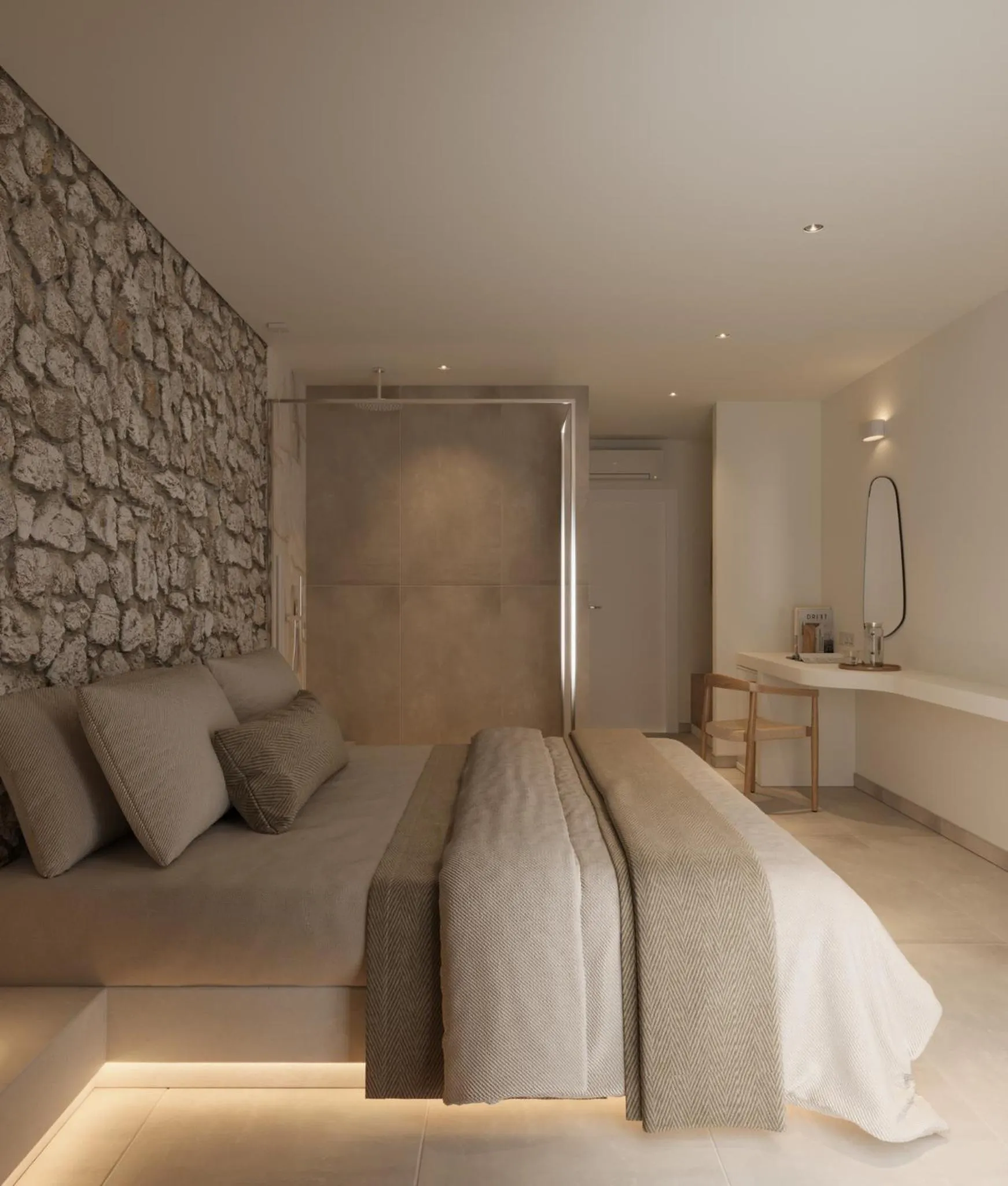 Bed in Tinas Plus Hotel