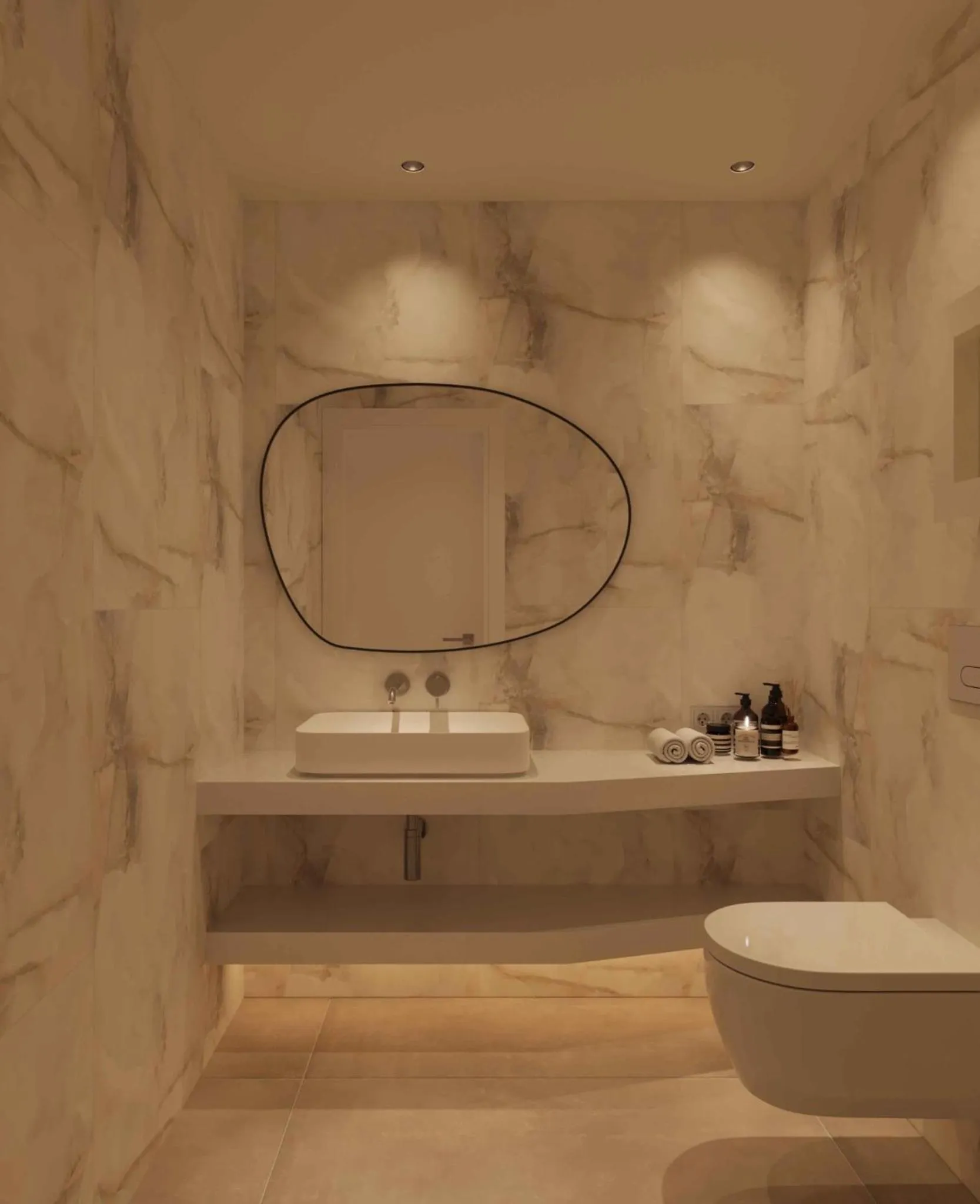 Bathroom in Tinas Plus Hotel