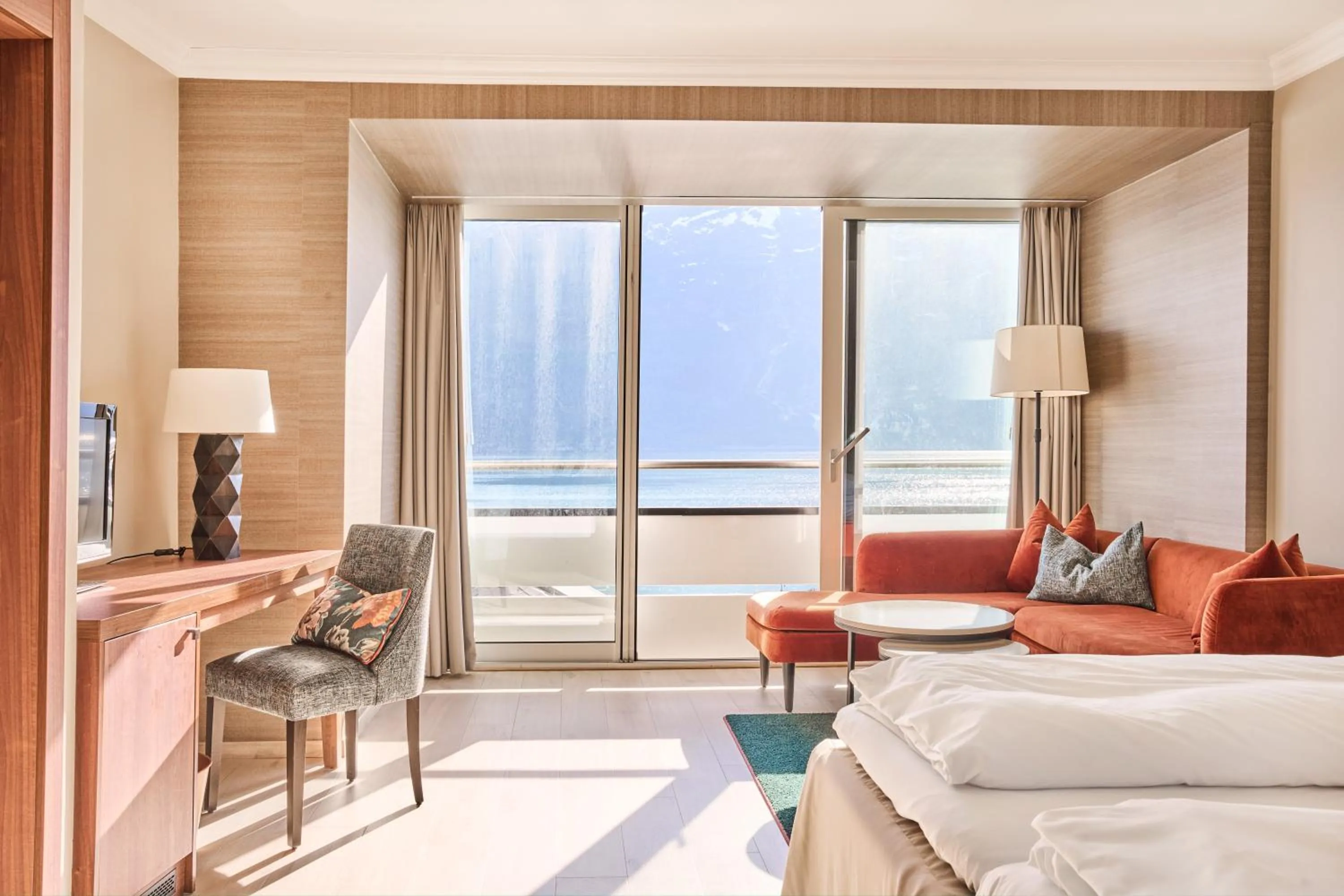 Photo of the whole room, Bed in Hotel Ullensvang