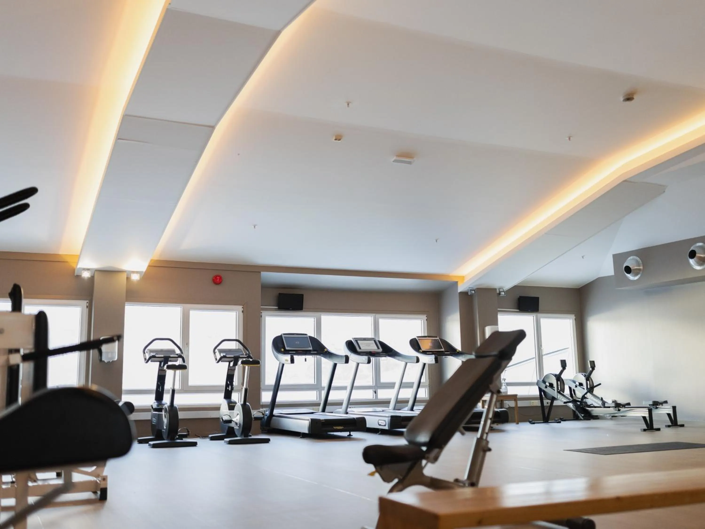 Fitness centre/facilities in Hotel Ullensvang