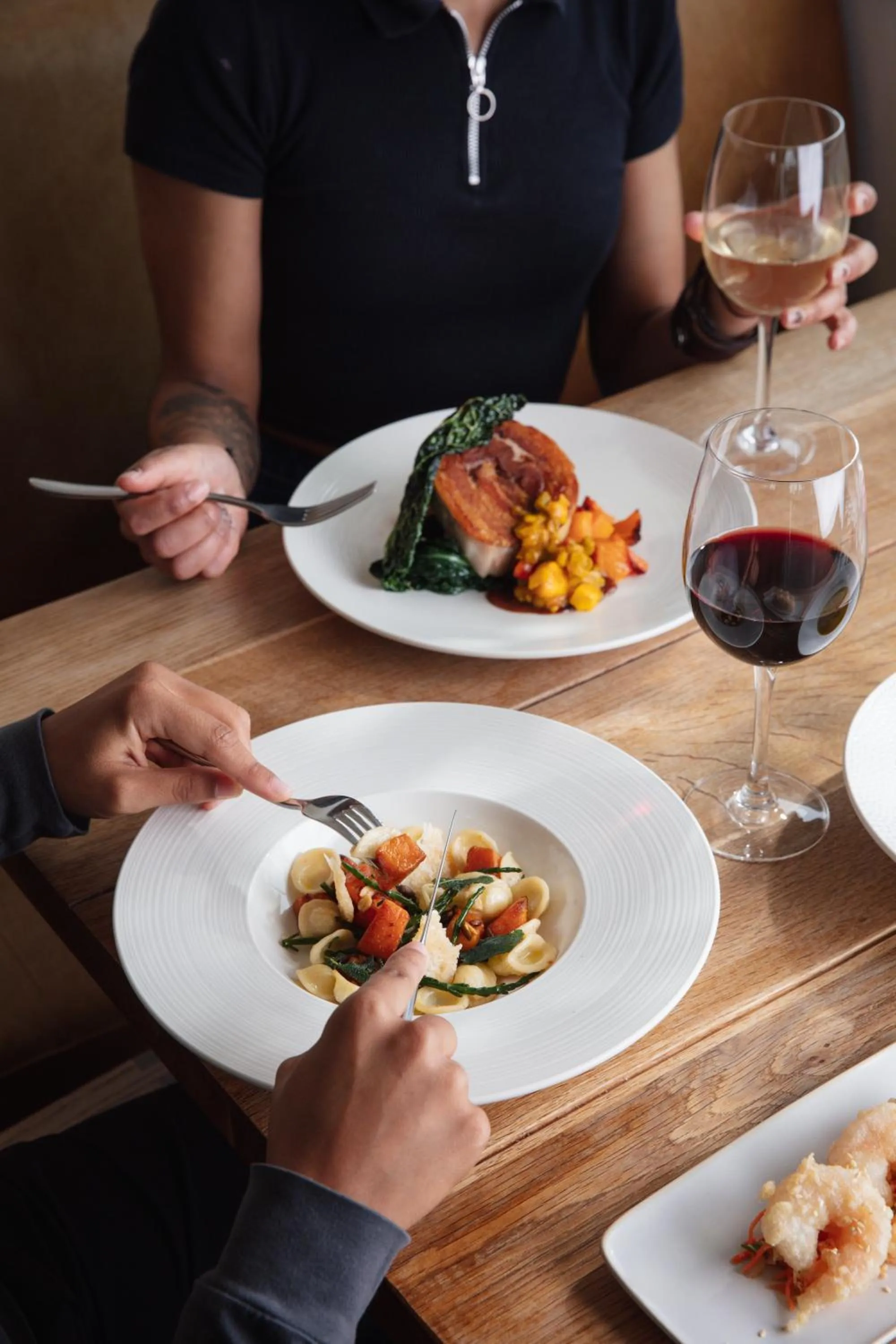 Food in The Lewinnick Lodge