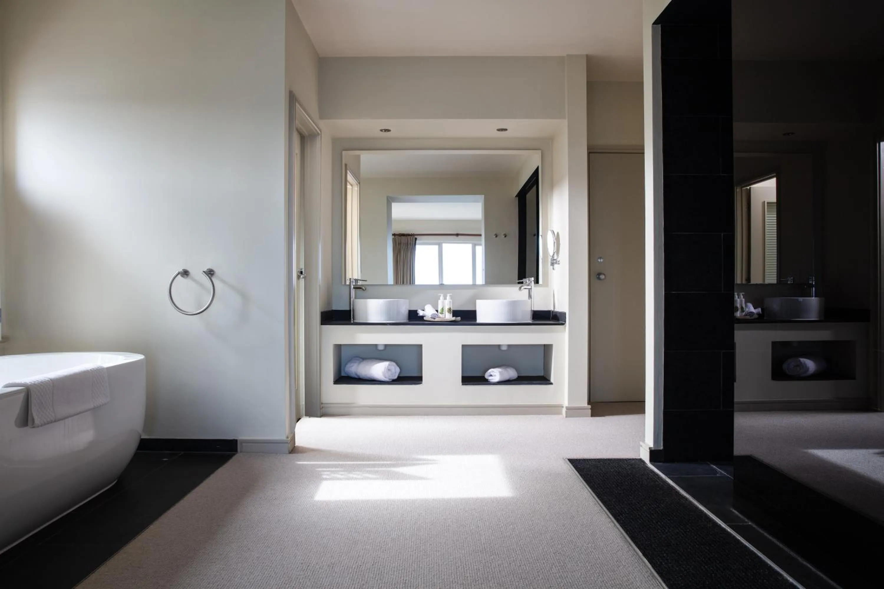Bedroom in The Lewinnick Lodge