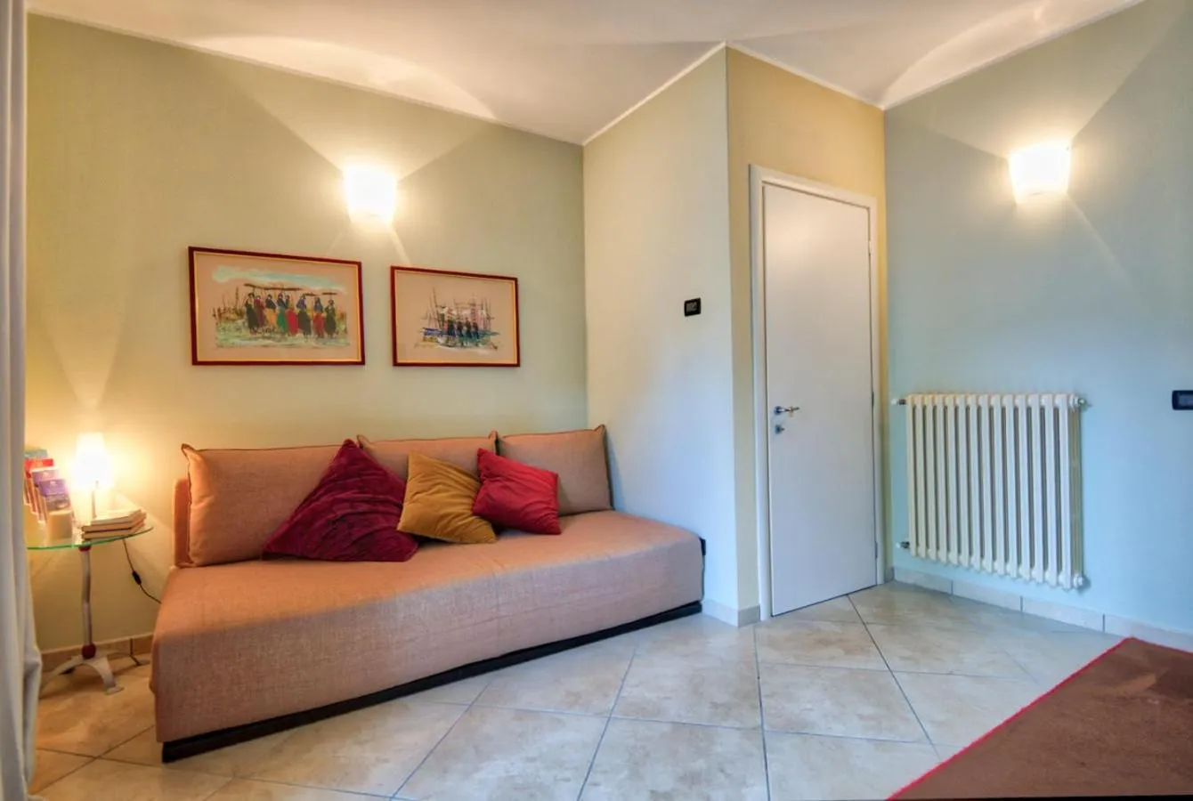 Living room in Relais Corte Bergamini