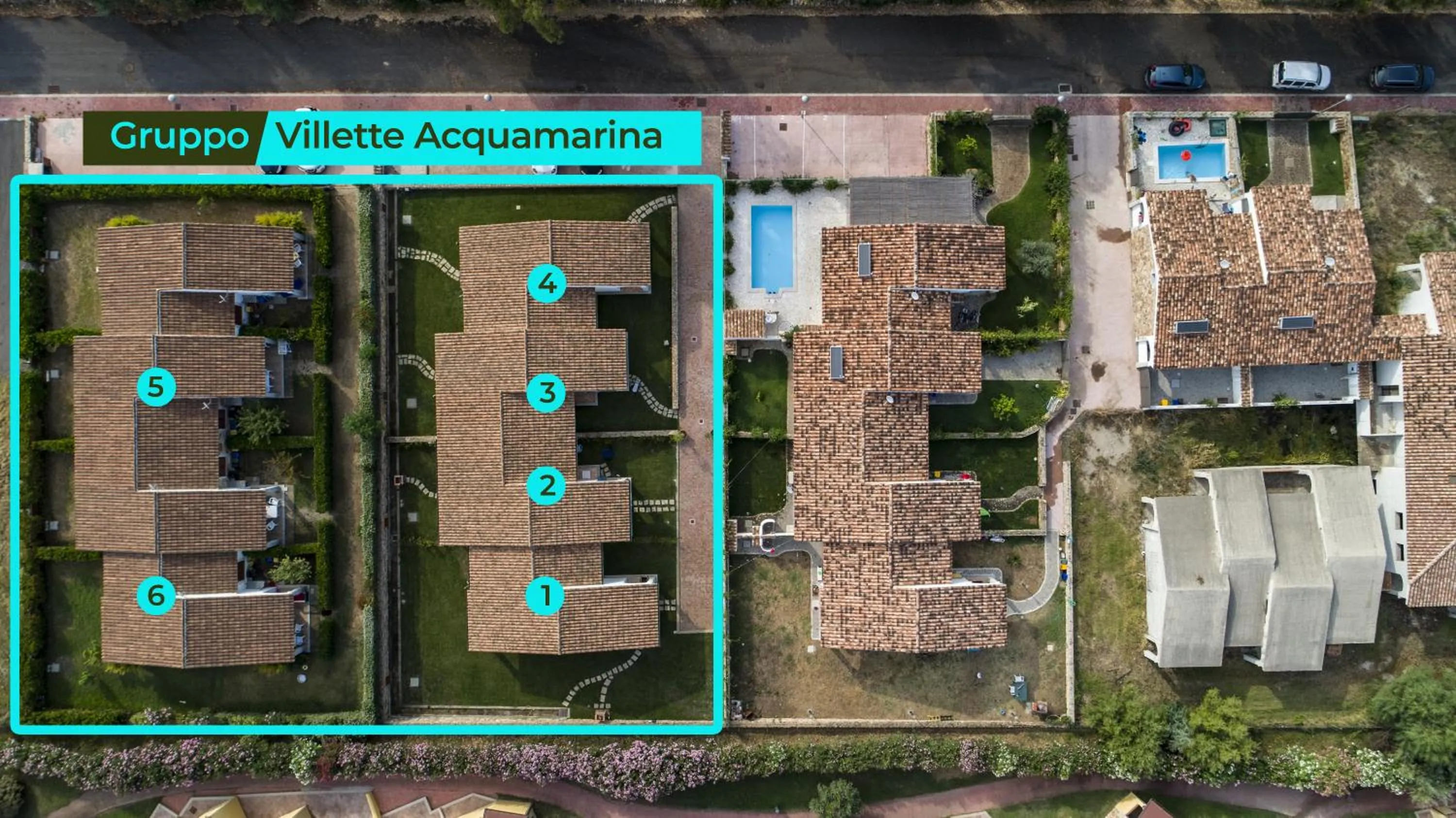 Property building in villette acquamarina Budoni