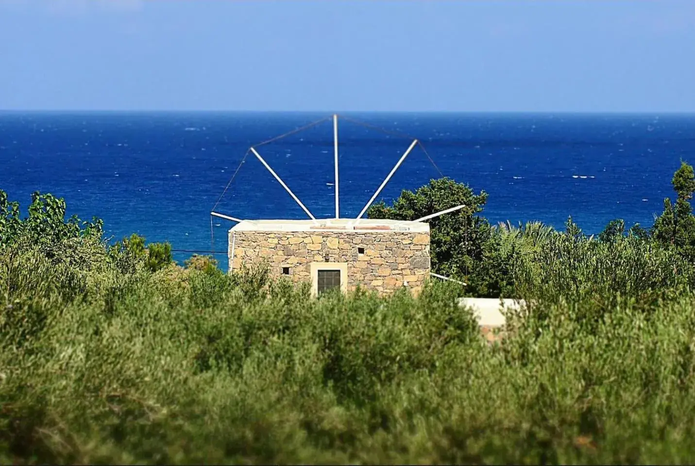 Authentic Cretan Stone Windmill Authentic Cretan Stone Windmill