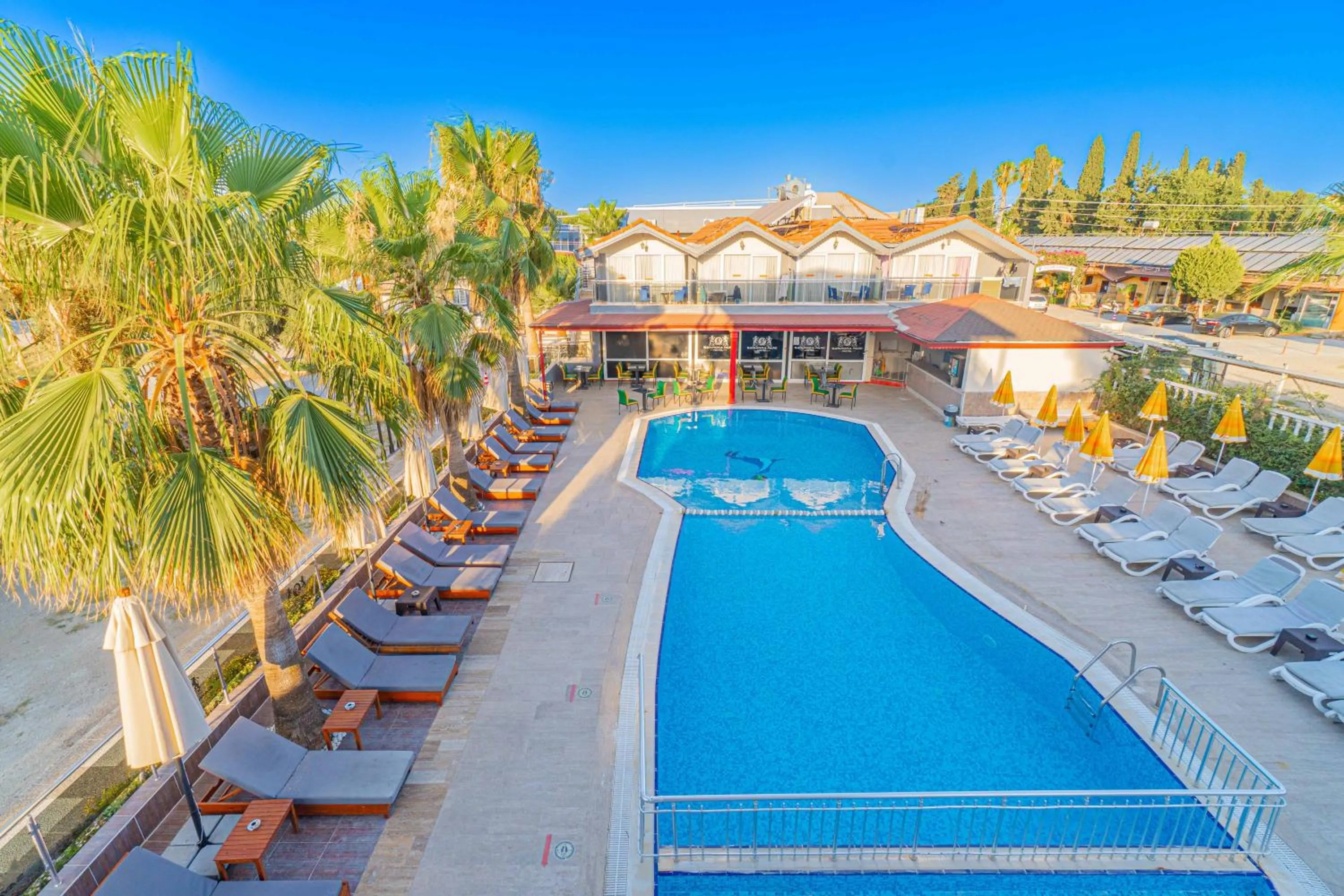 Pool view in Sayanora Hotel - All Inclusive