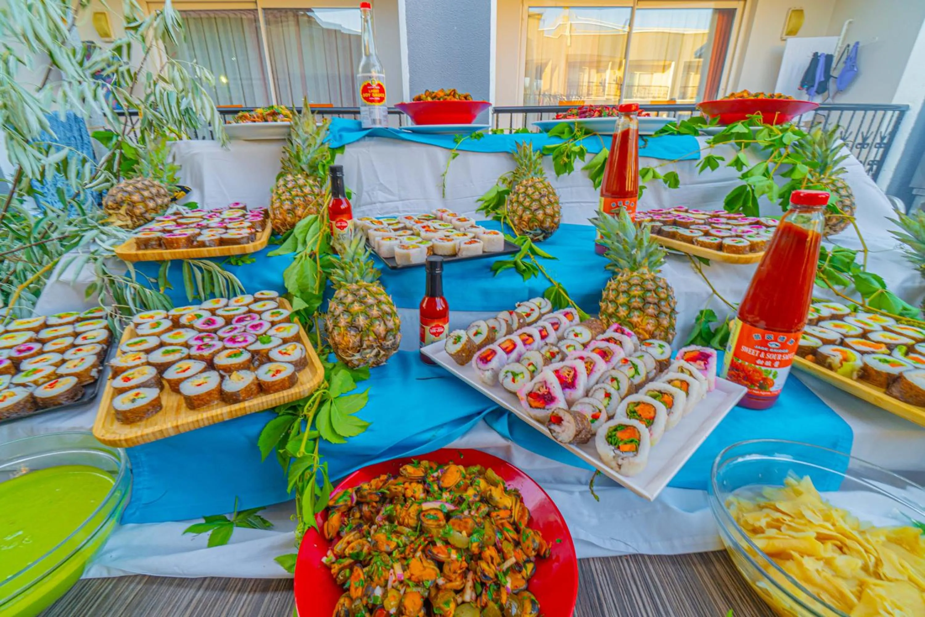 Food and drinks in Sayanora Hotel - All Inclusive