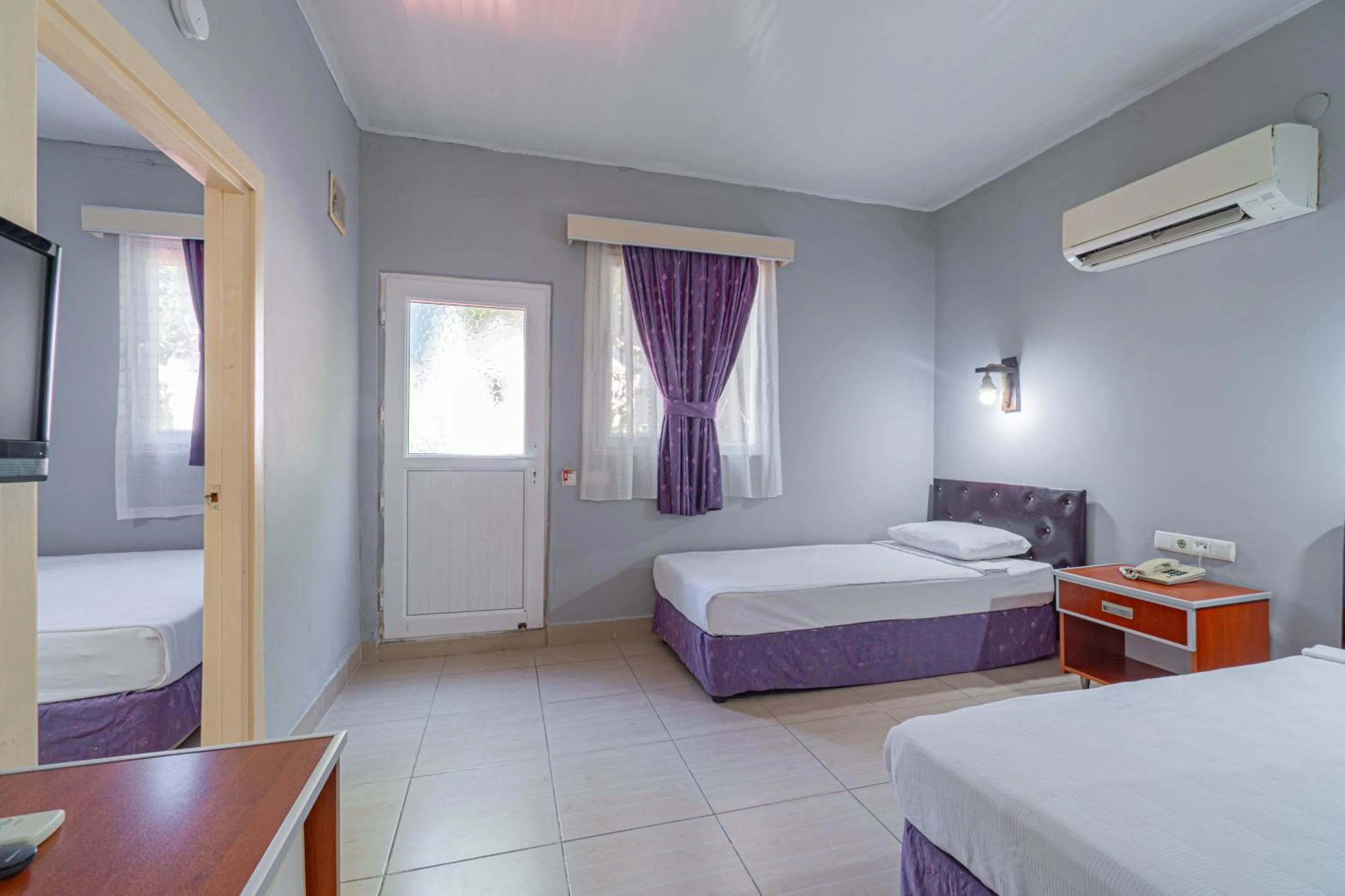 Bed in Sayanora Hotel - All Inclusive