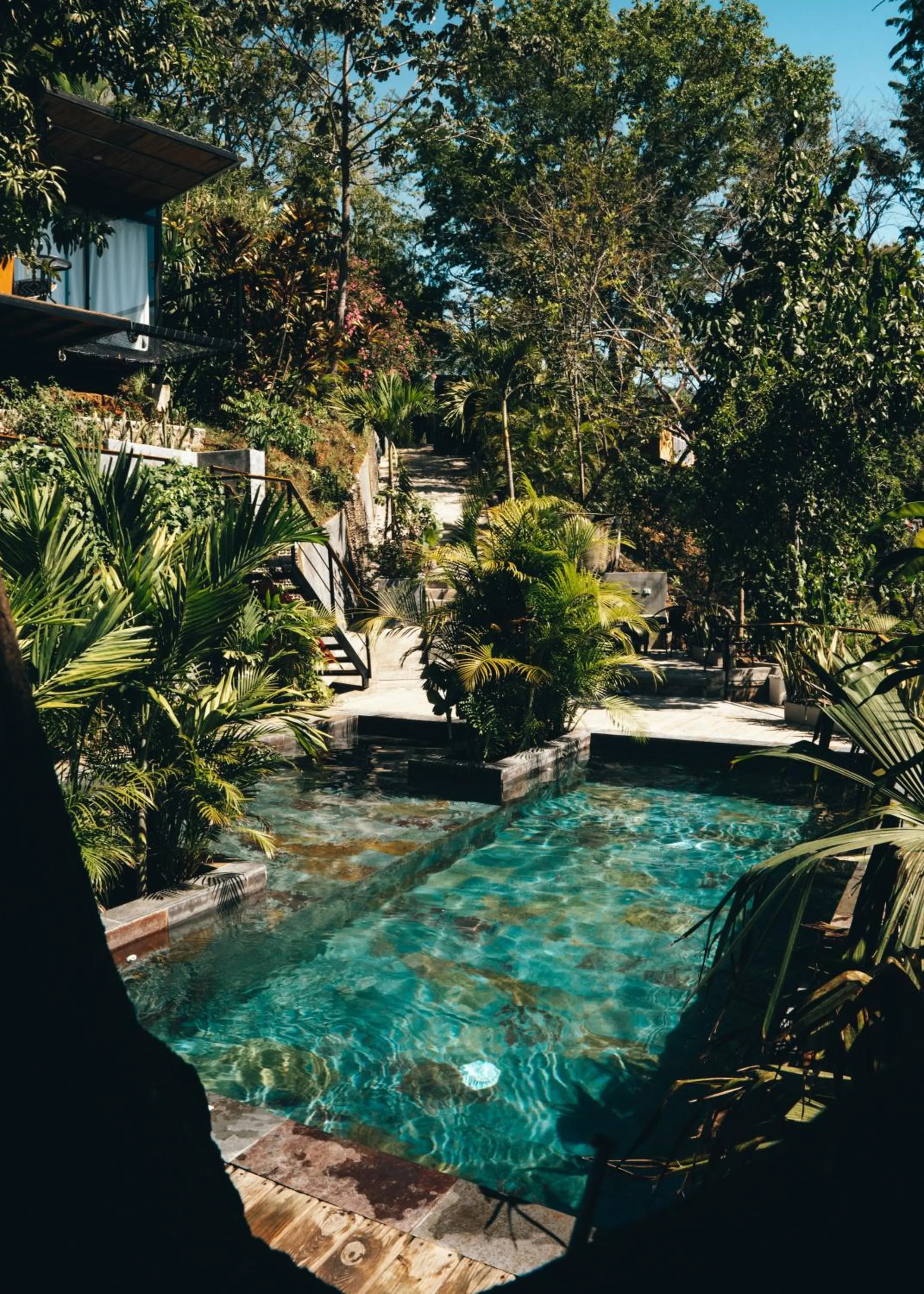 Natural landscape in Costeño River Minca