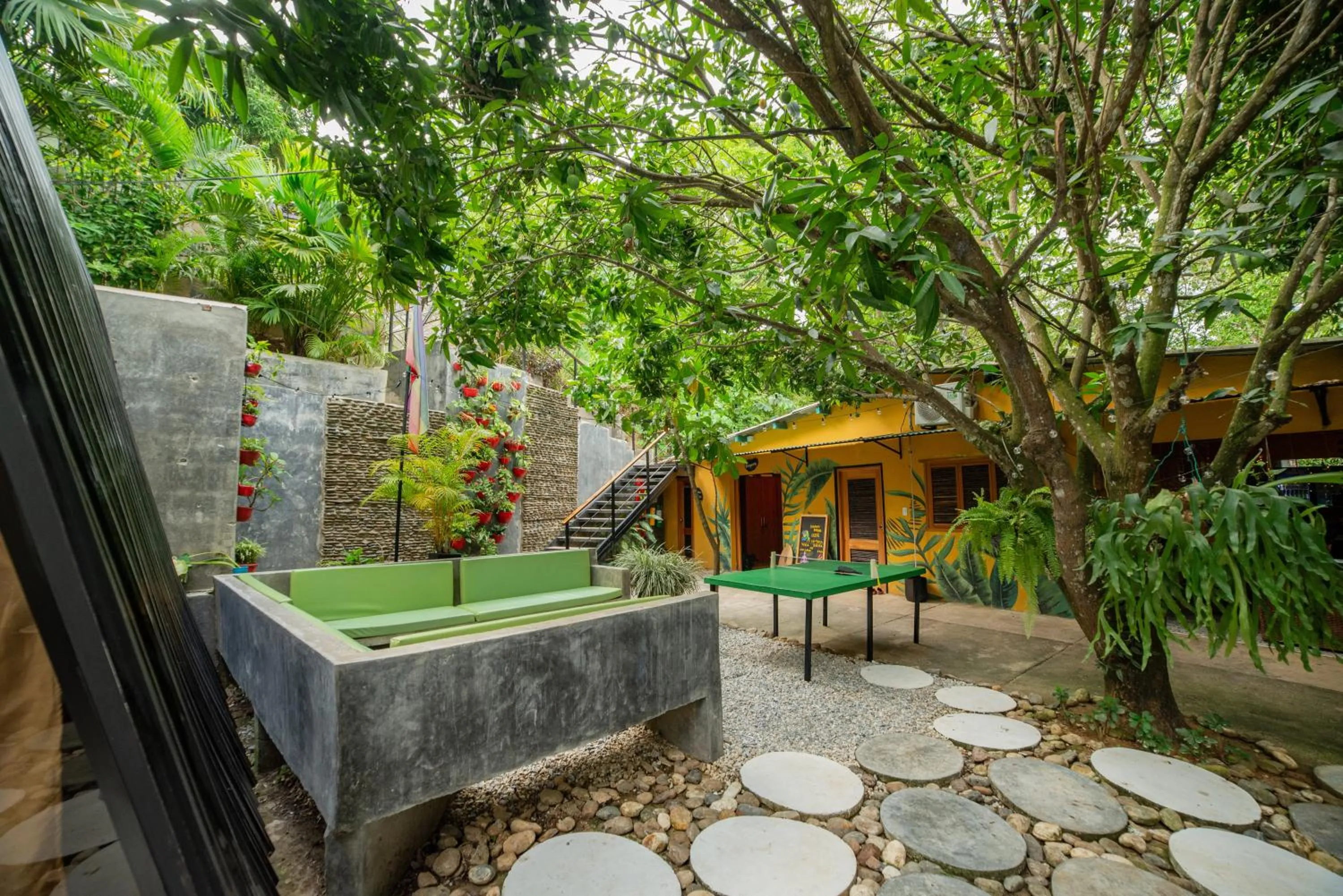 Patio in Costeño River Minca