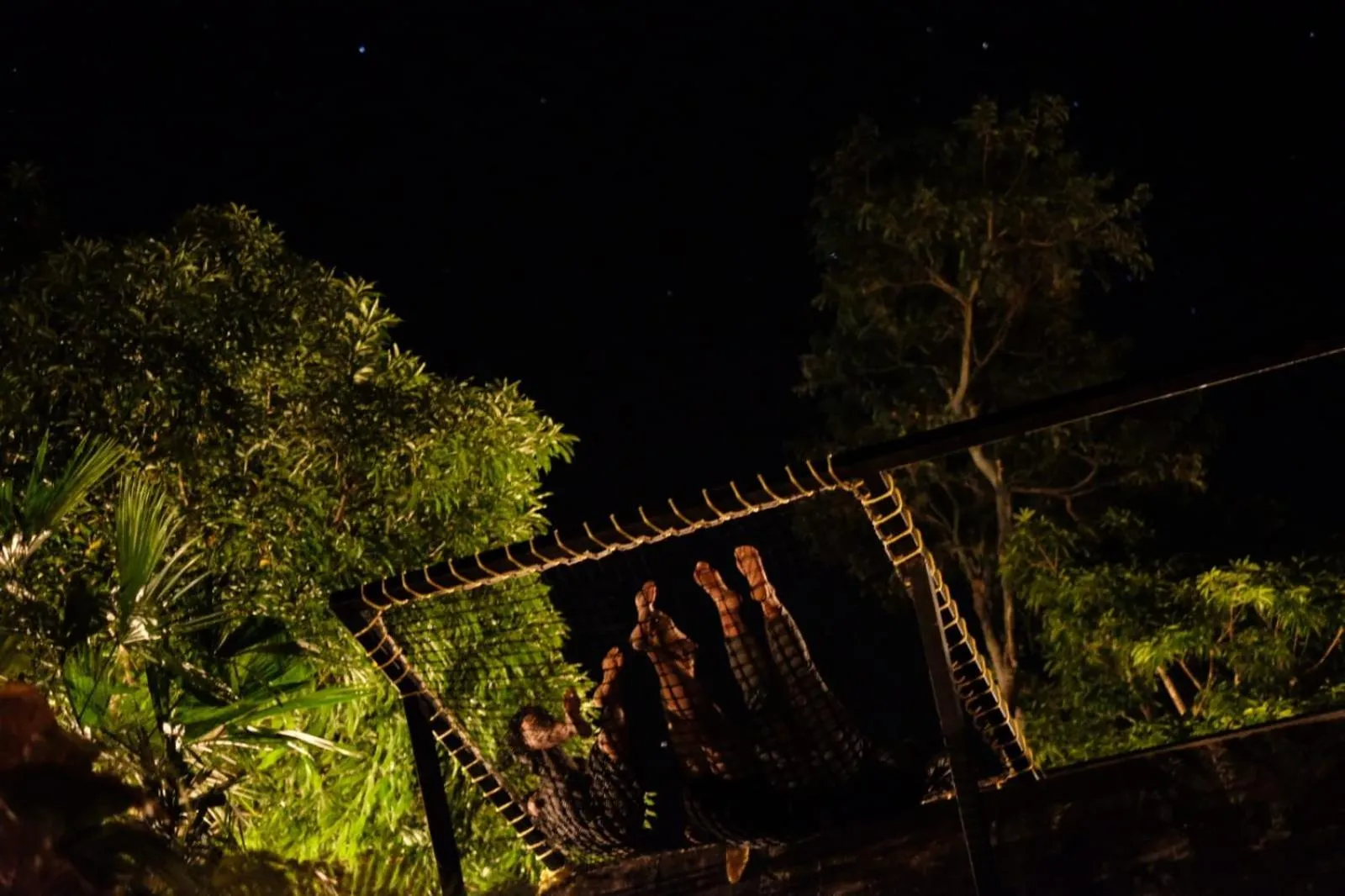 Night in Costeño River Minca