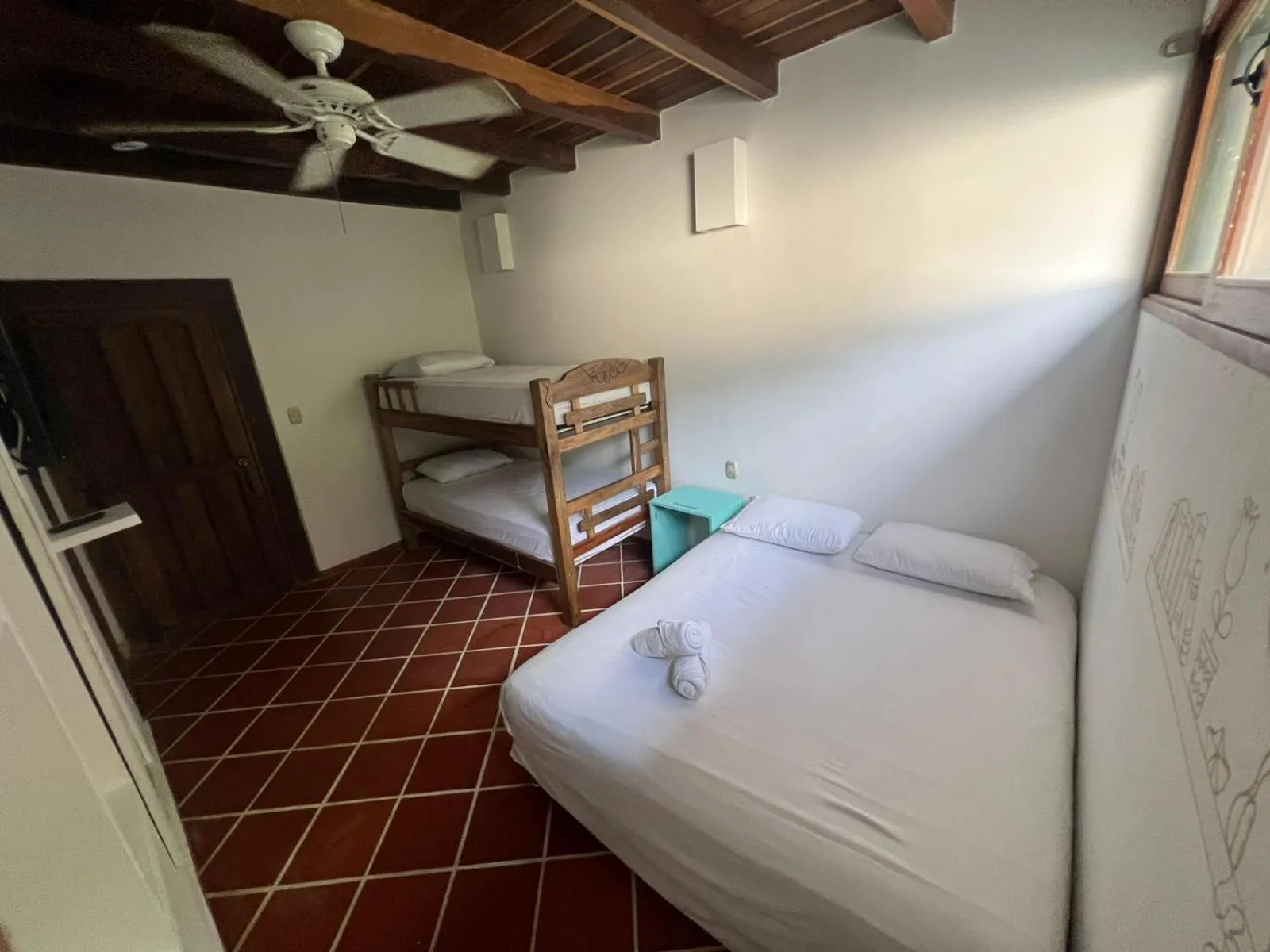 Bed in Costeño River Minca