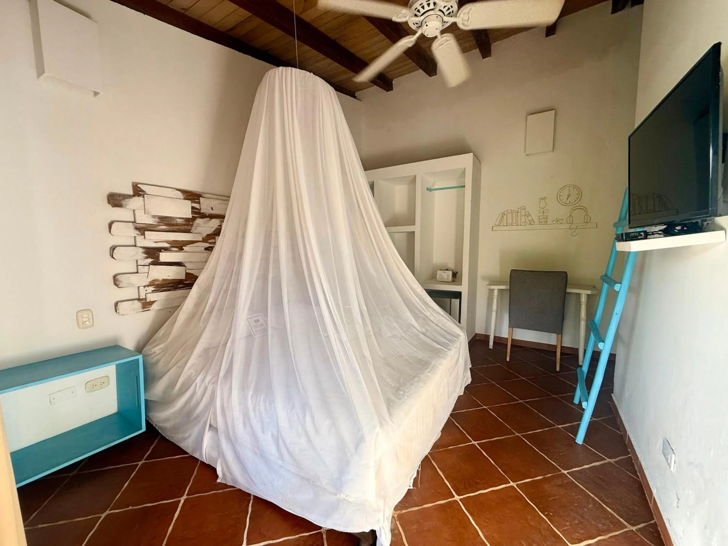 Bed in Costeño River Minca