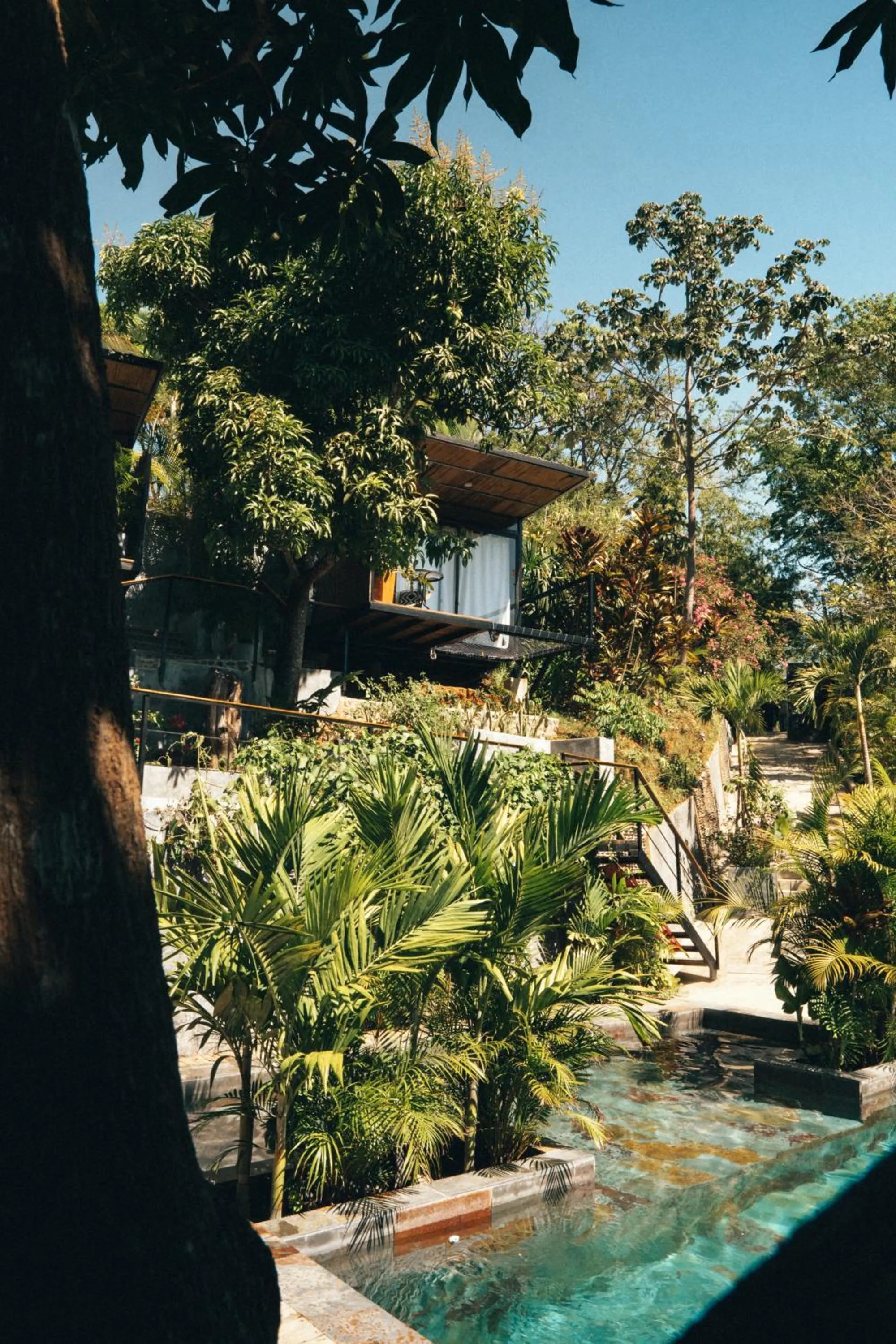 Natural landscape in Costeño River Minca