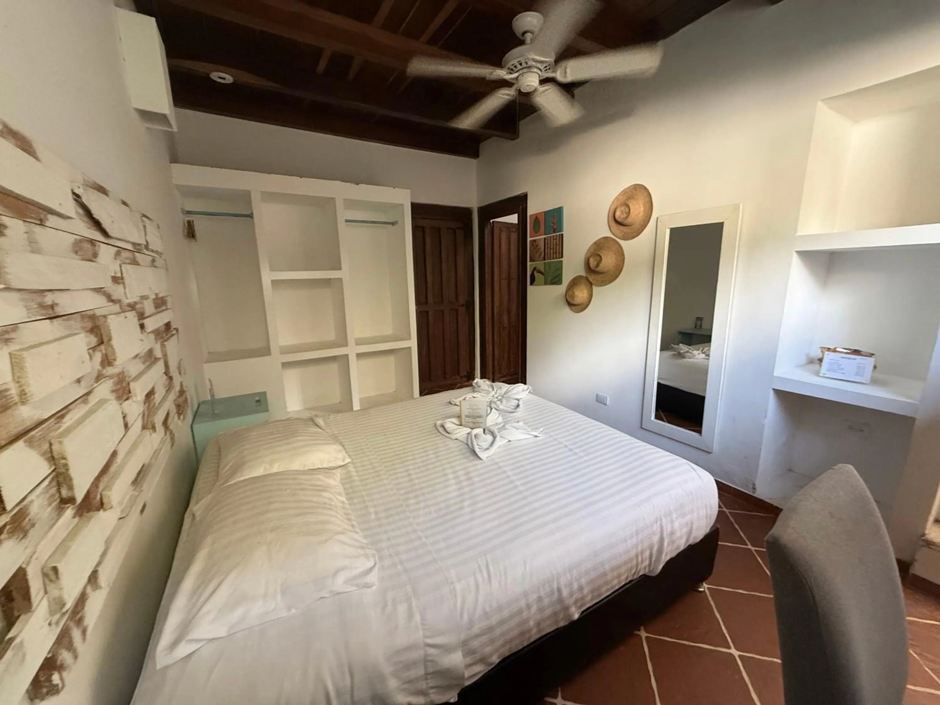 Bed in Costeño River Minca