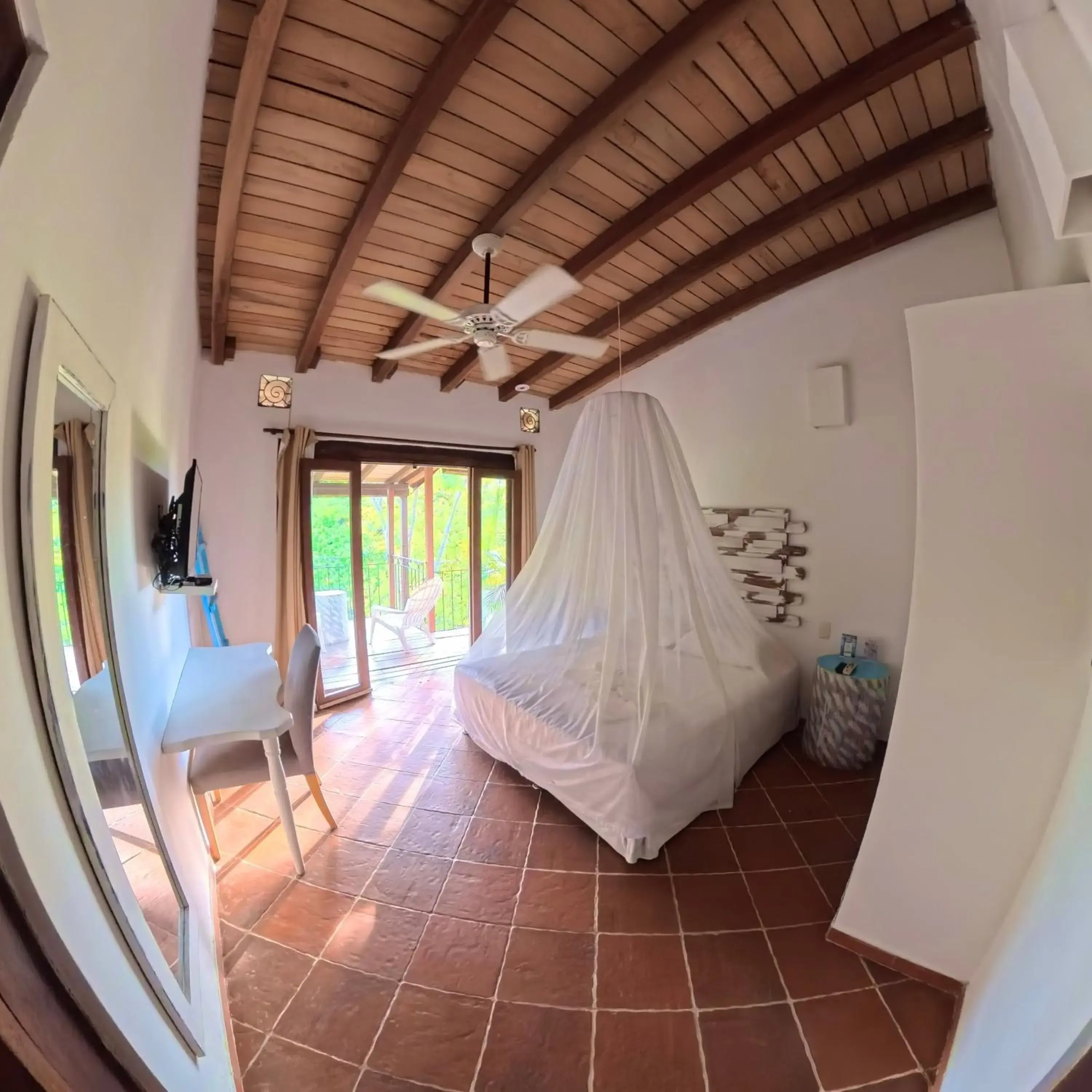 Double Room with Mountain View in Costeño River Minca Double Room with Mountain View in Costeño River Minca