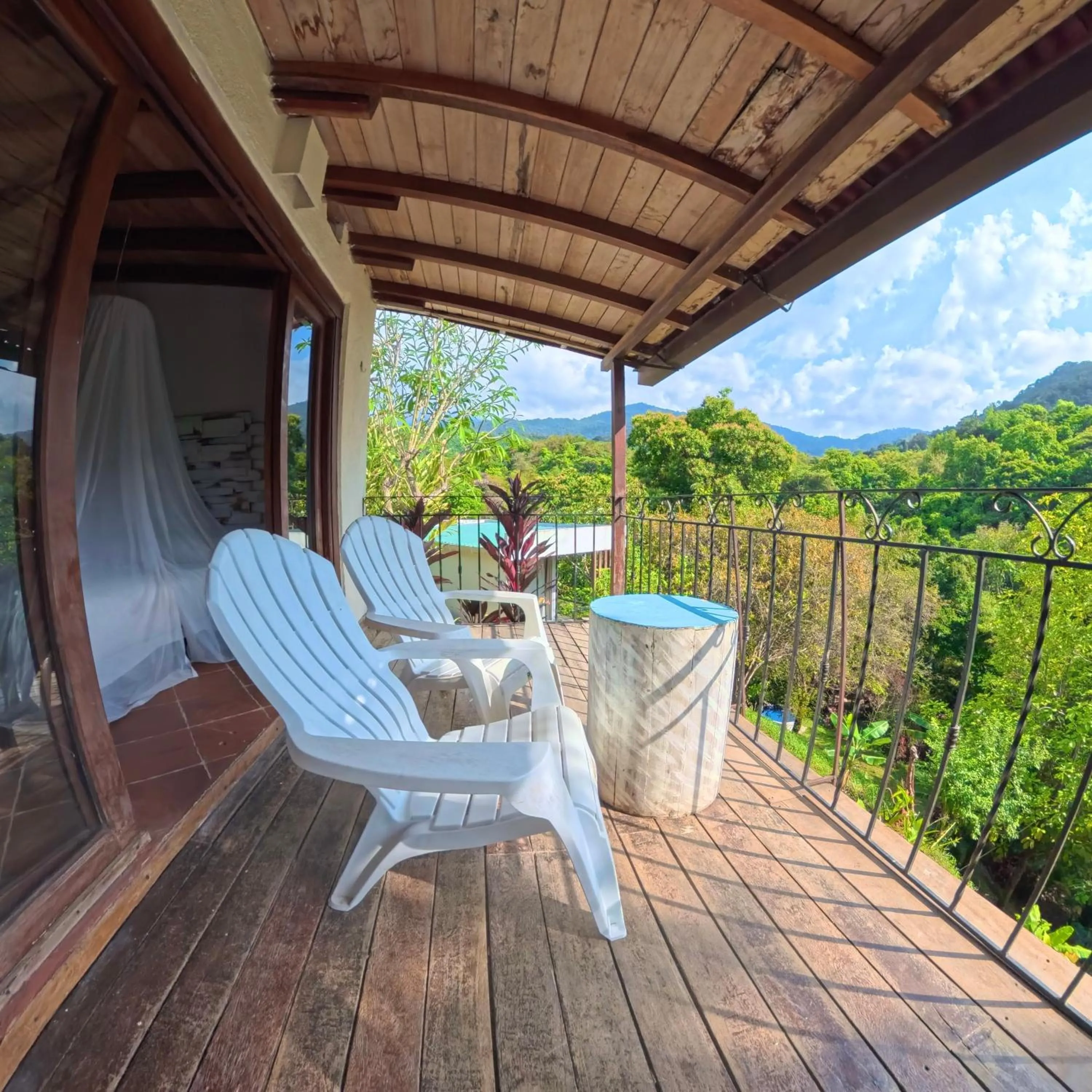 Balcony/Terrace in Costeño River Minca