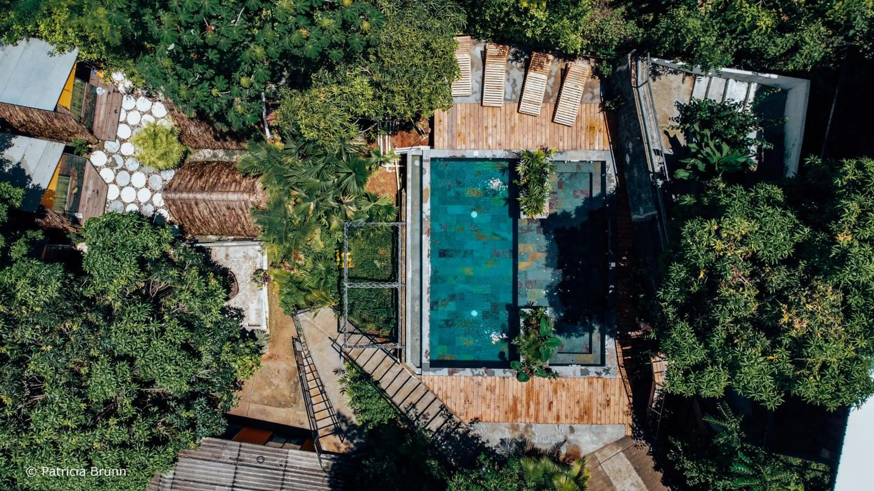 Bird's eye view in Costeño River Minca