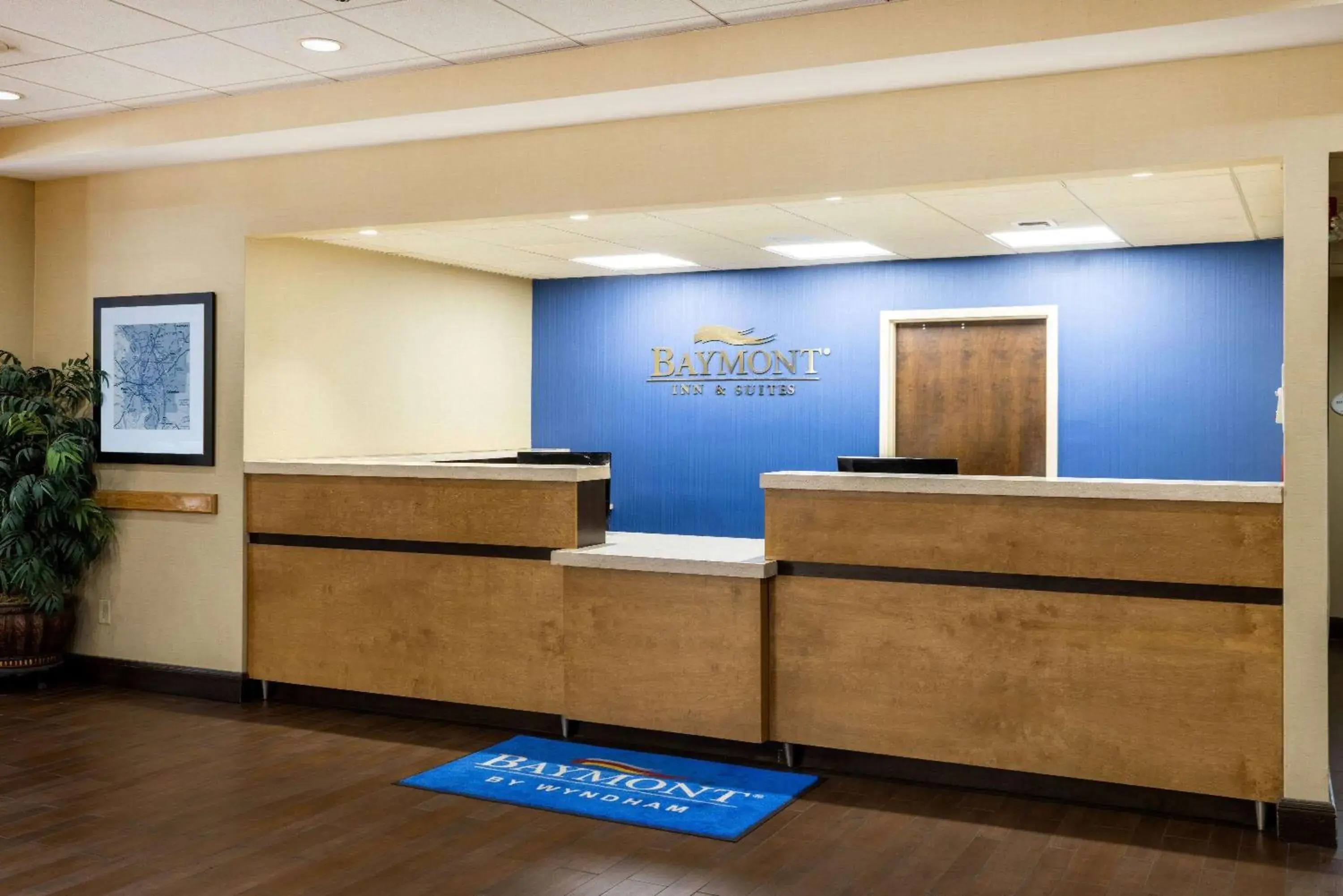 Lobby or reception in Baymont by Wyndham Columbus GA Lobby or reception in Baymont by Wyndham Columbus GA