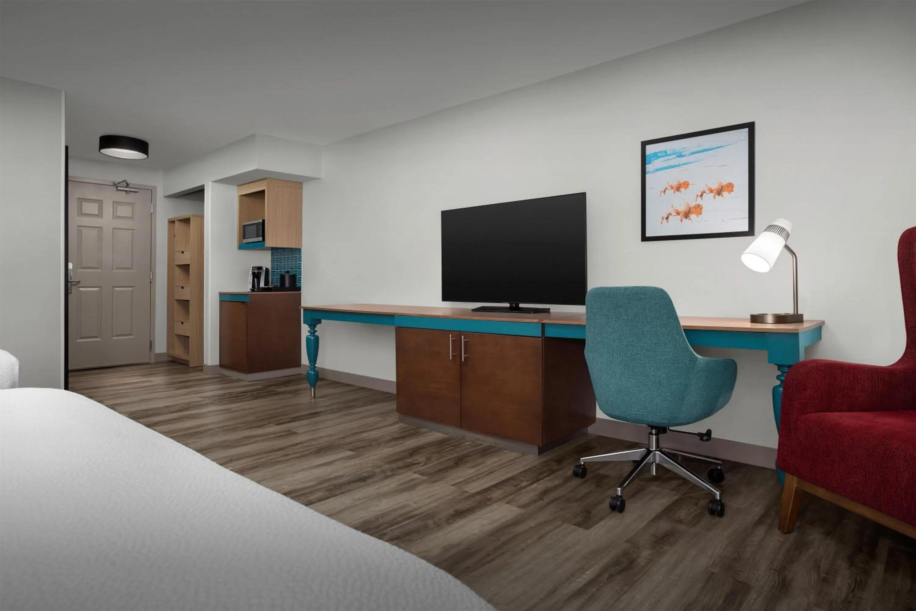 Bedroom, Bed in Hilton Garden Inn Colorado Springs North Air Force Academy